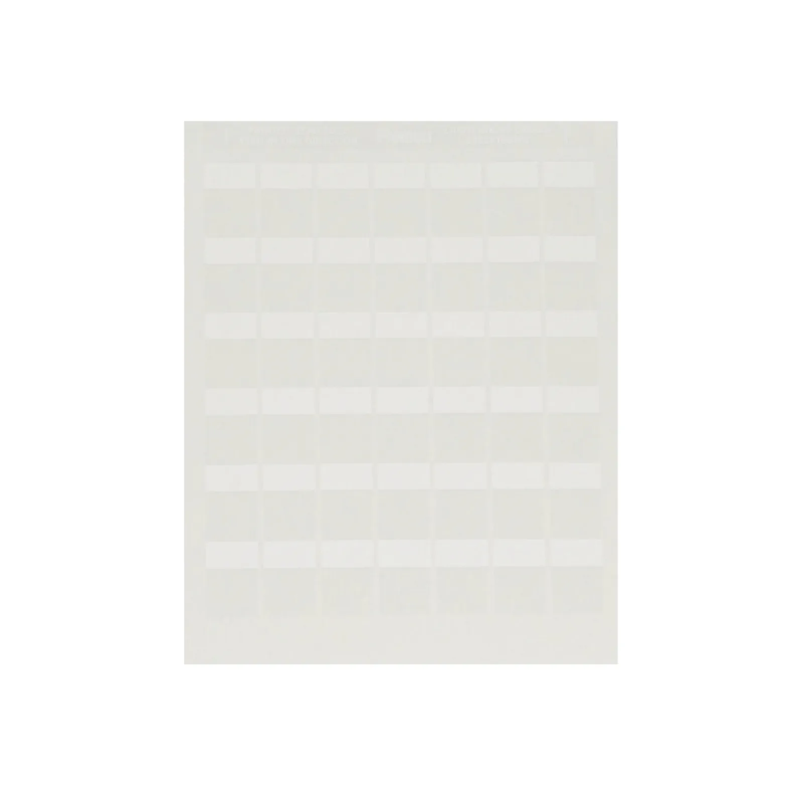Paquete de Hojas con 2500 Etiquetas de Identificación Auto-Laminadas para Impresora Láser/Inyección de Tinta, para Cables de 4.1 a 8.1 mm de Diámetro (10 - 6 AWG), Color Blanco