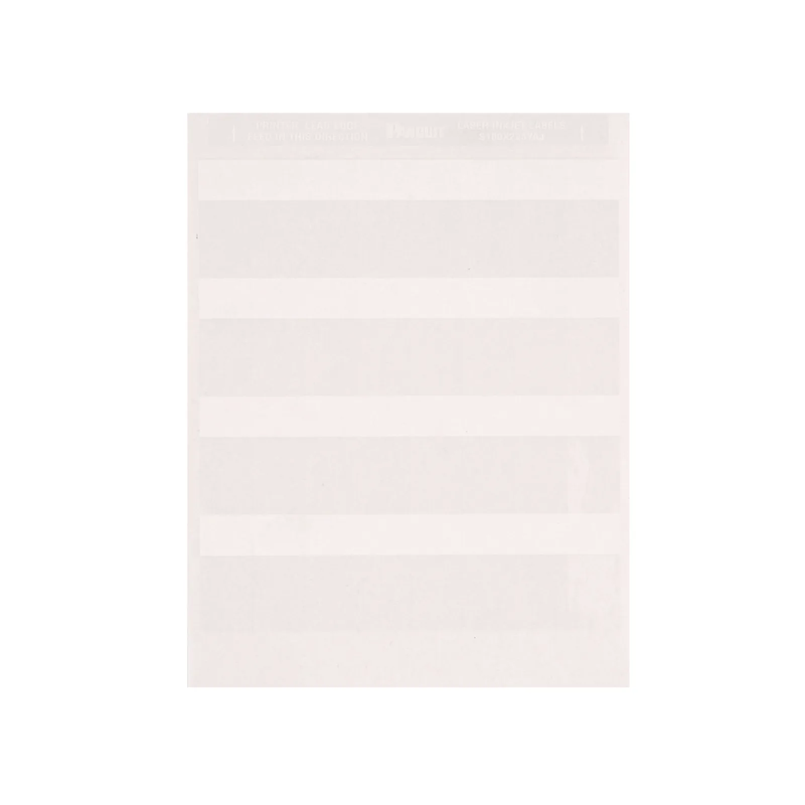Hojas con 1000 Etiquetas Auto-Laminadas para Impresora Láser/Inyección de Tinta, para Cables de 6.1 a 12.2 mm de Diámetro (8 - 4 AWG)