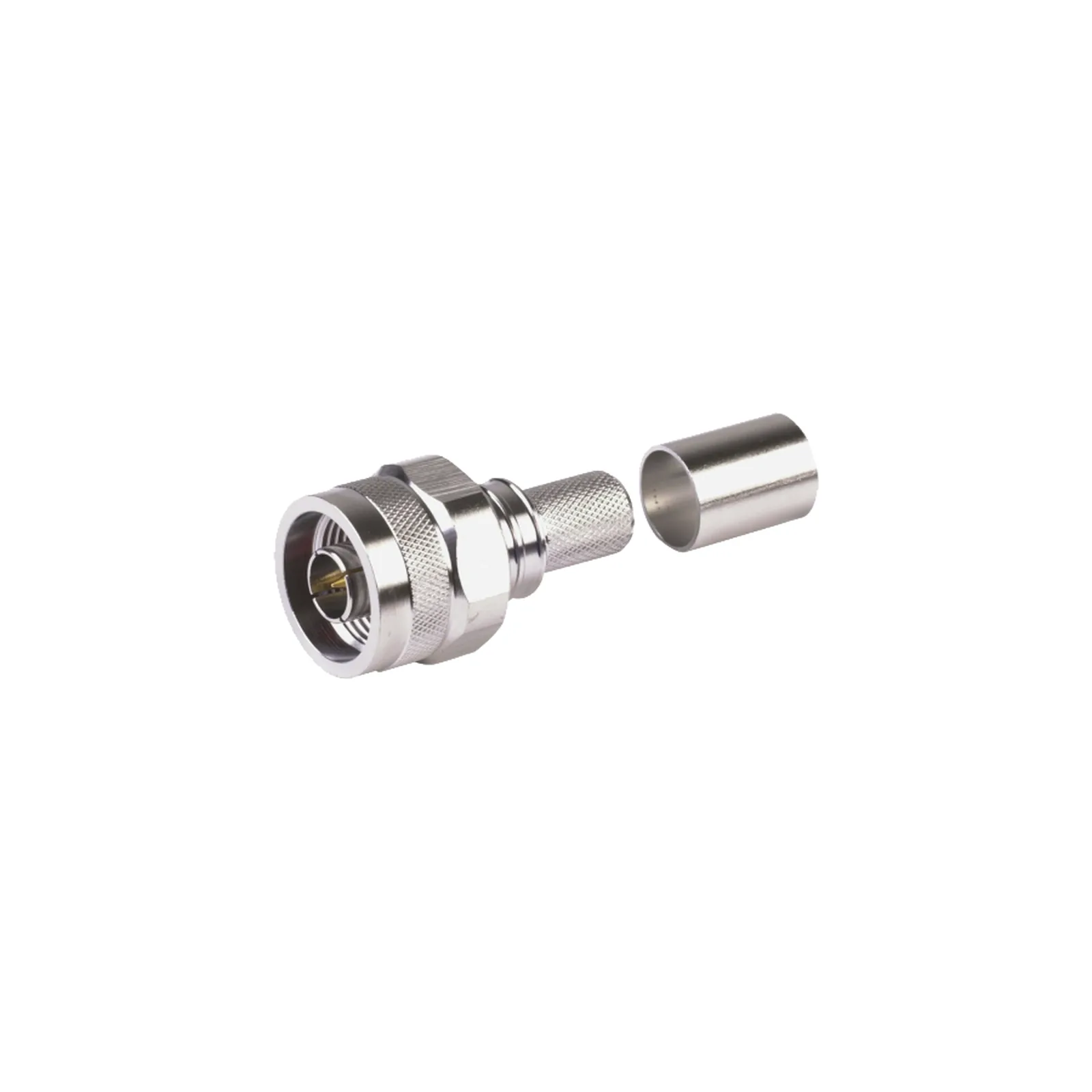 Conector N Macho Plegable Hex. con Pin Cautivo para cables Tipo RG8