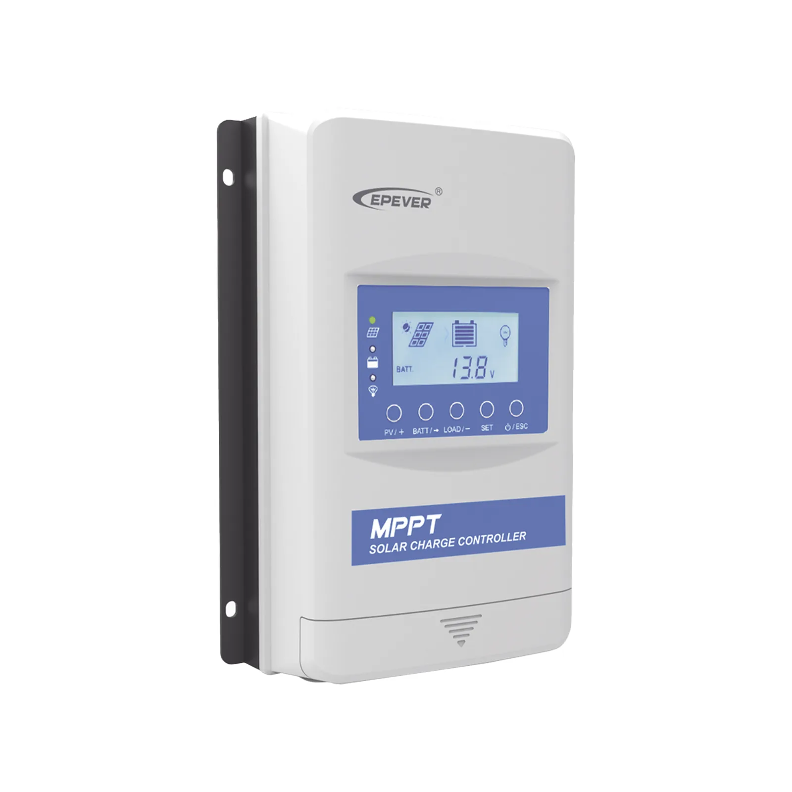 Controlador Solar MPPT / 30A / 12/24V / Voc 100V / RS-485 / Baterías Litio / IP32
