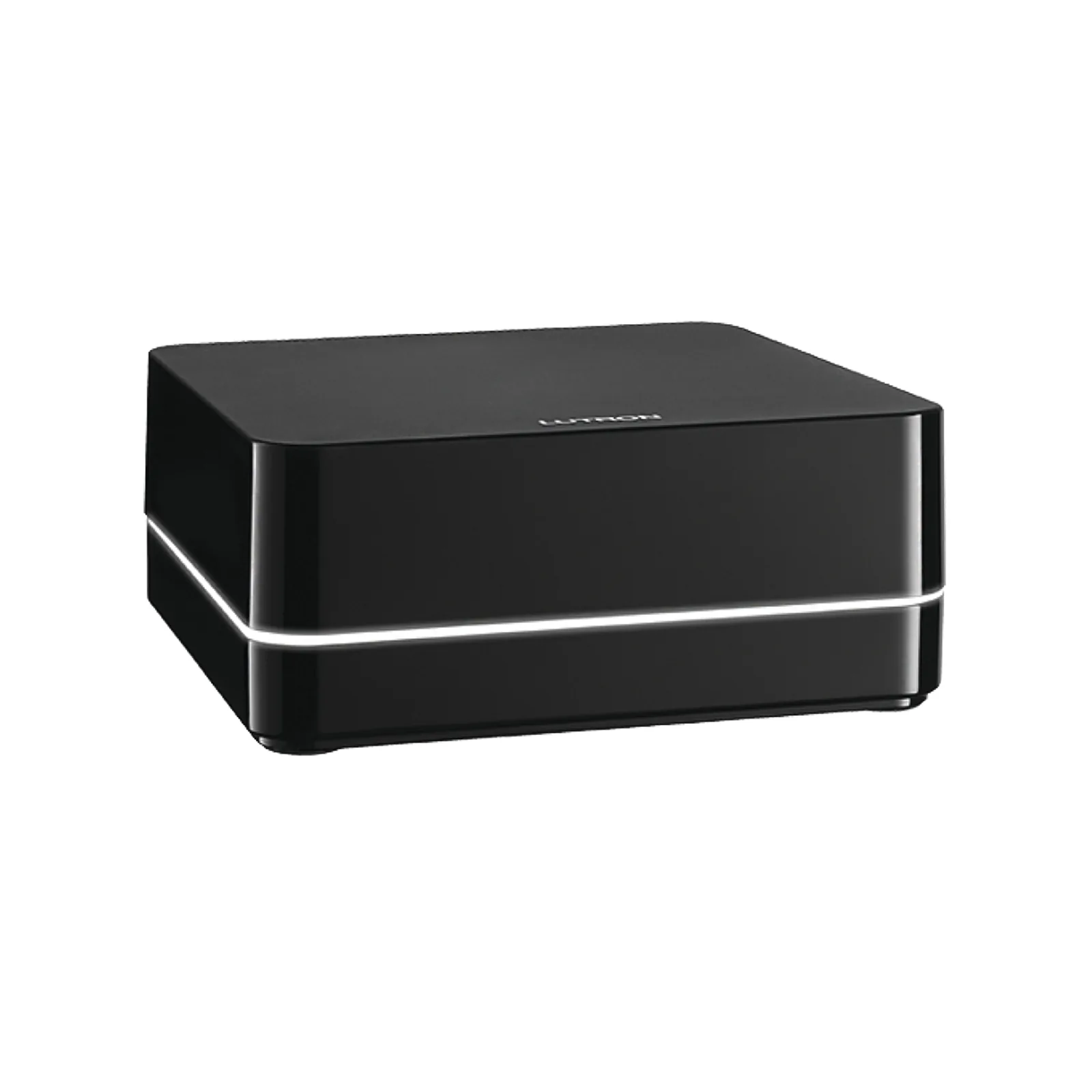 Controlador principal para sistema RA2 Select, administra hasta 100 dispositivos inalámbricos, conexión Ethernet al router y control desde la app de Lutron