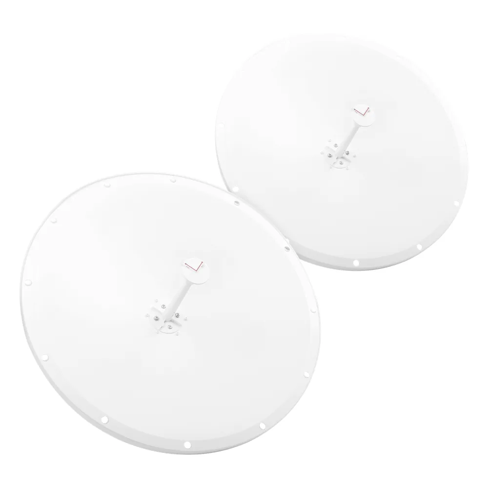 Antena Parabólica de Frecuencia Extendida, 4.8 - 6.5 GHz, 28 dBi, Conectores SMA-Macho Inverso