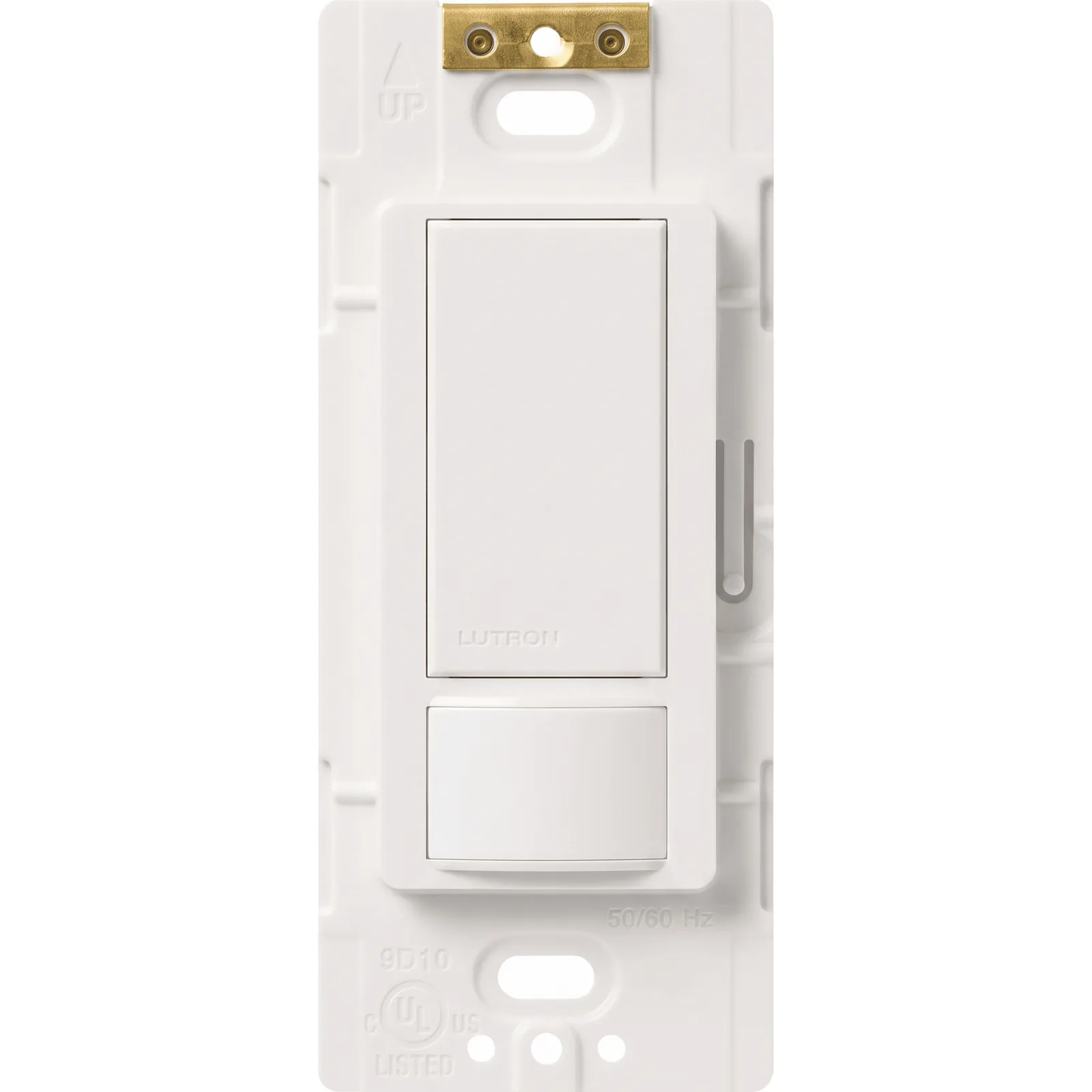 Apagador Maestro con sensor de ocupación PIR y tecnología XCT, 6 A de iluminación en 120-277 V, unipolar o 3 vías, ideal para oficinas y espacios grandes