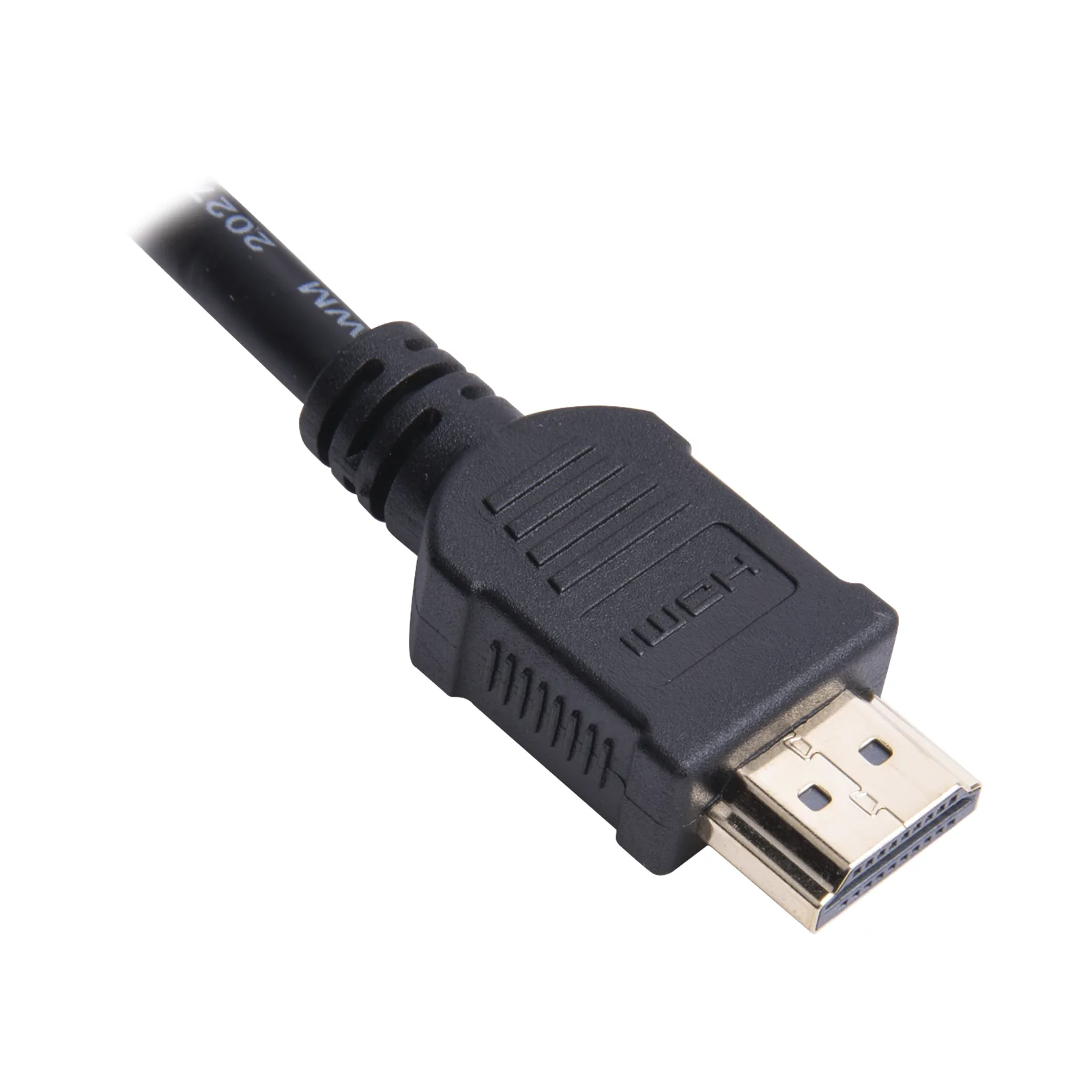 Cable HDMI de 1.8 Metros (5.91 Pies) (High Speed) / Resolución 4K / Soporta Canal de Retorno de Audio (ARC)/ Soporta 3D / Blindado para Reducir Interferencia / Chapado en Oro / Alta Resistencia y Durabilidad