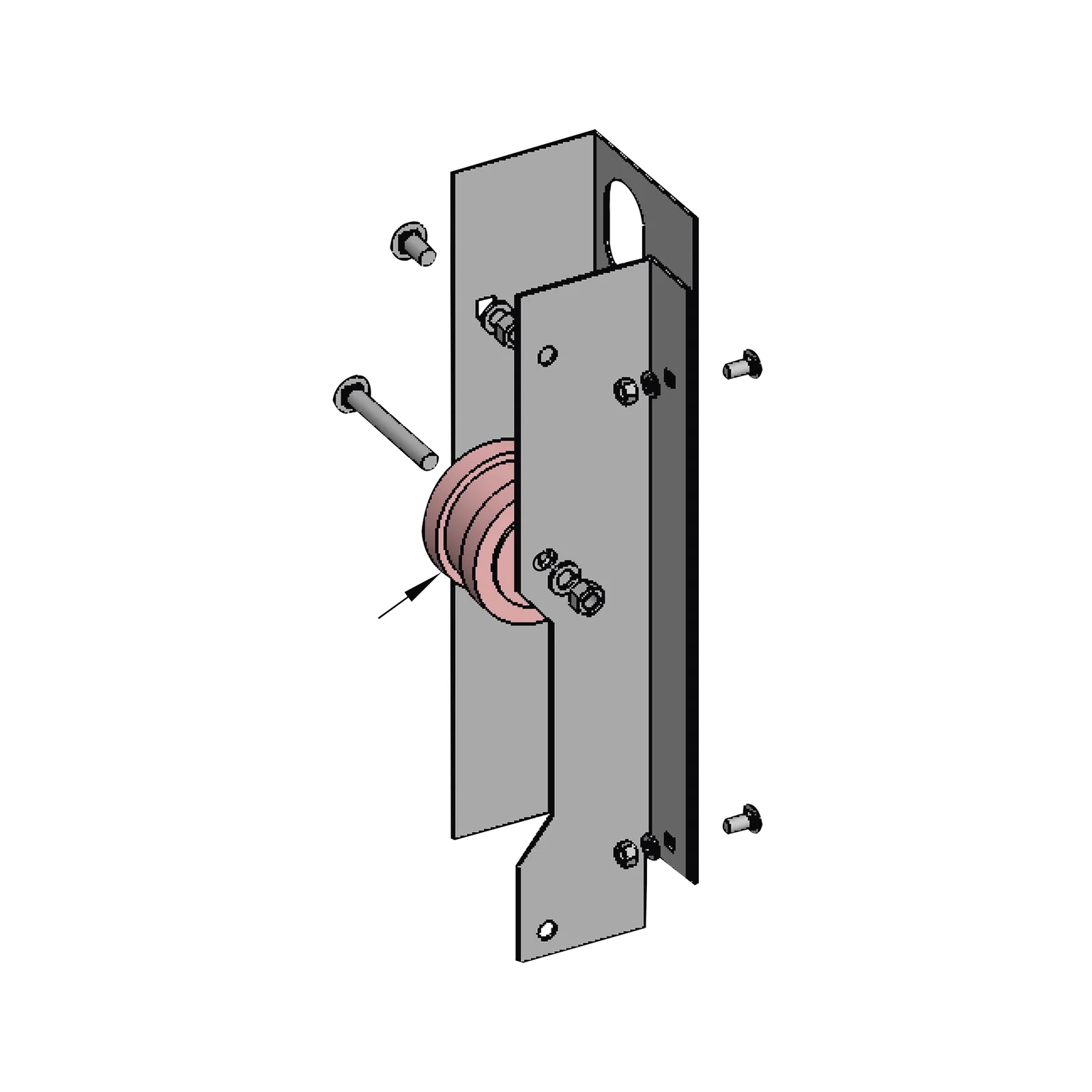 Polea tensora para motor 9200
