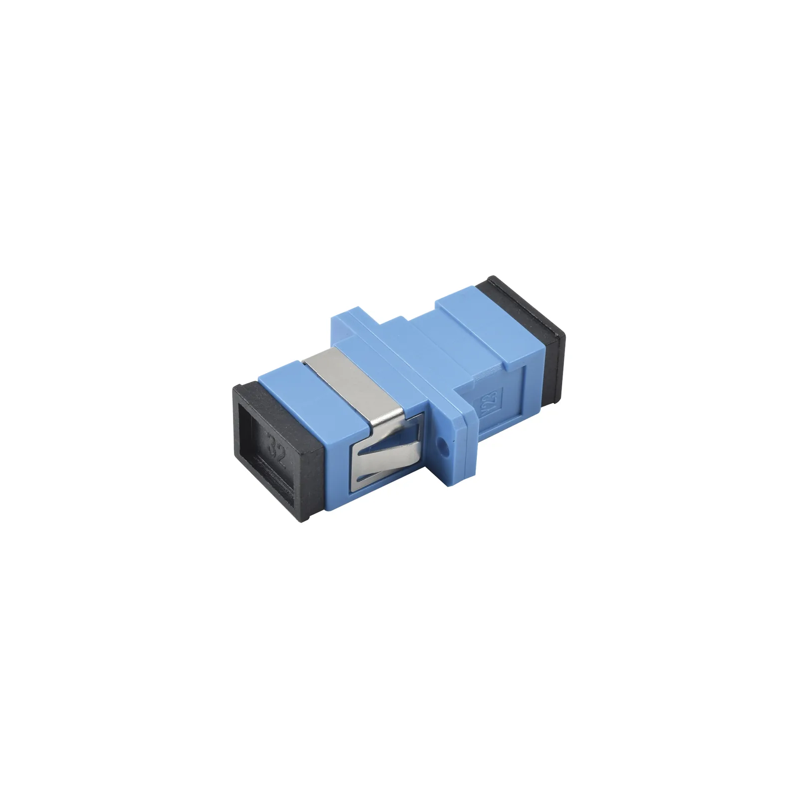 Módulo Acoplador de Fibra Óptica Simplex SC/UPC a SC/UPC Compatible con Fibra Monomodo