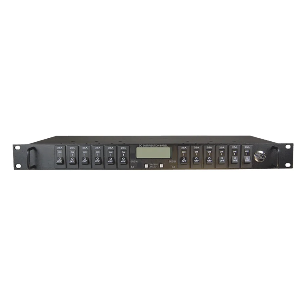 PDU Administrable IP, 12 Salidas para Brakers (No incluidos), Control de Energía Remoto, Doble Bus Inteligente de Distribución CD, Aplicaciones 12,24 y 48 Vcc.