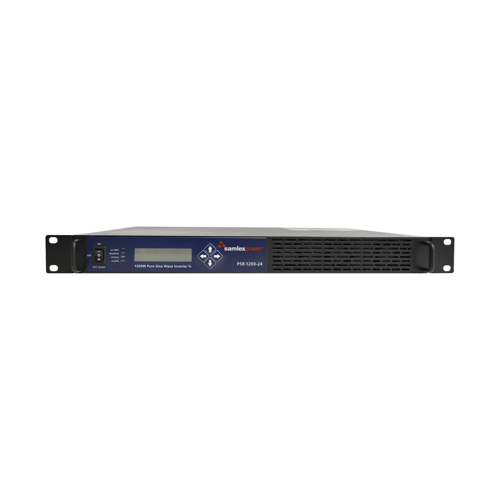 Inversor de corriente Onda Pura Montaje en rack 1U 1200W, 24 Vcc- 120 VCA, 50/60 Hz