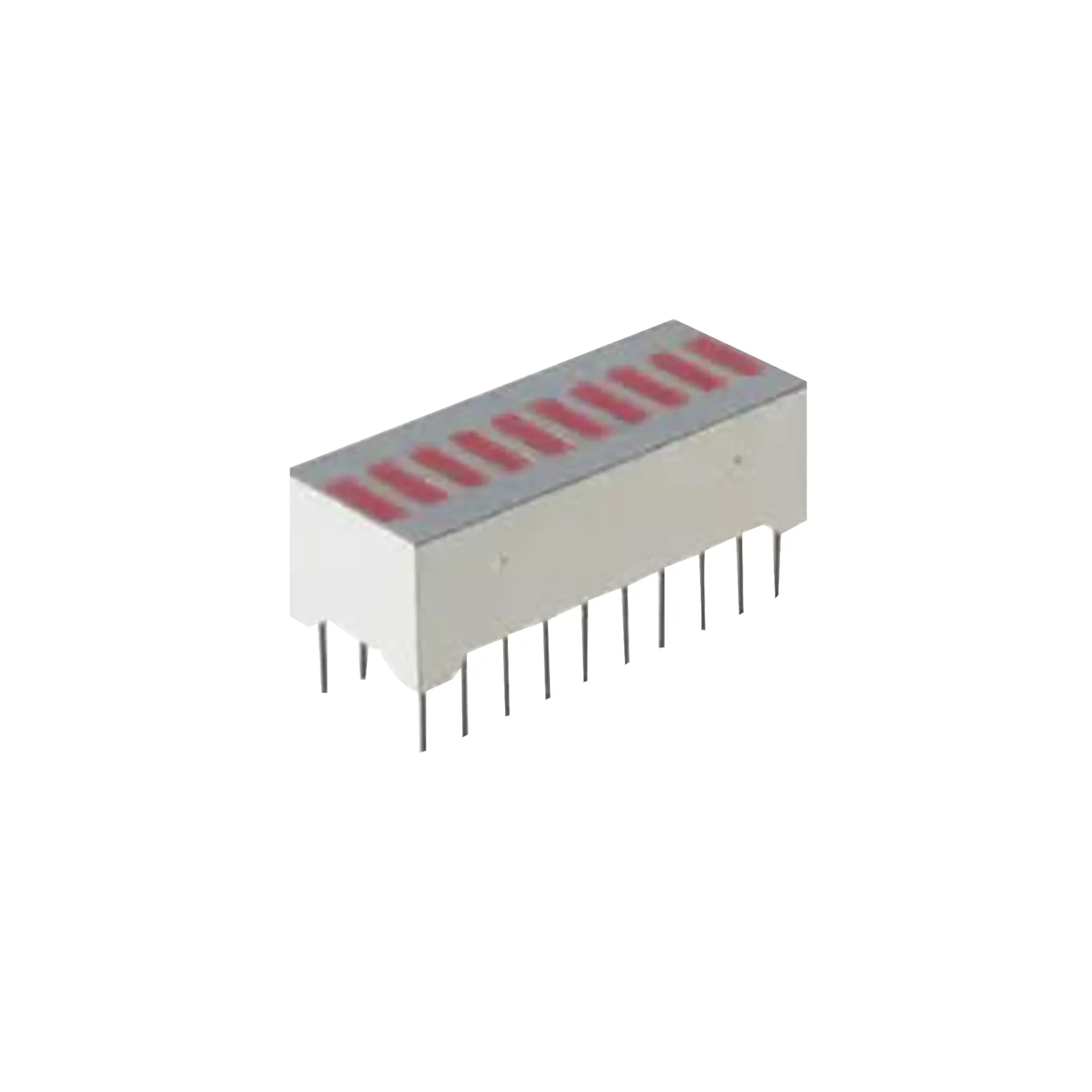 Barra Gráfica de 10 segmentos LED Rojos tipo LTA-1000
