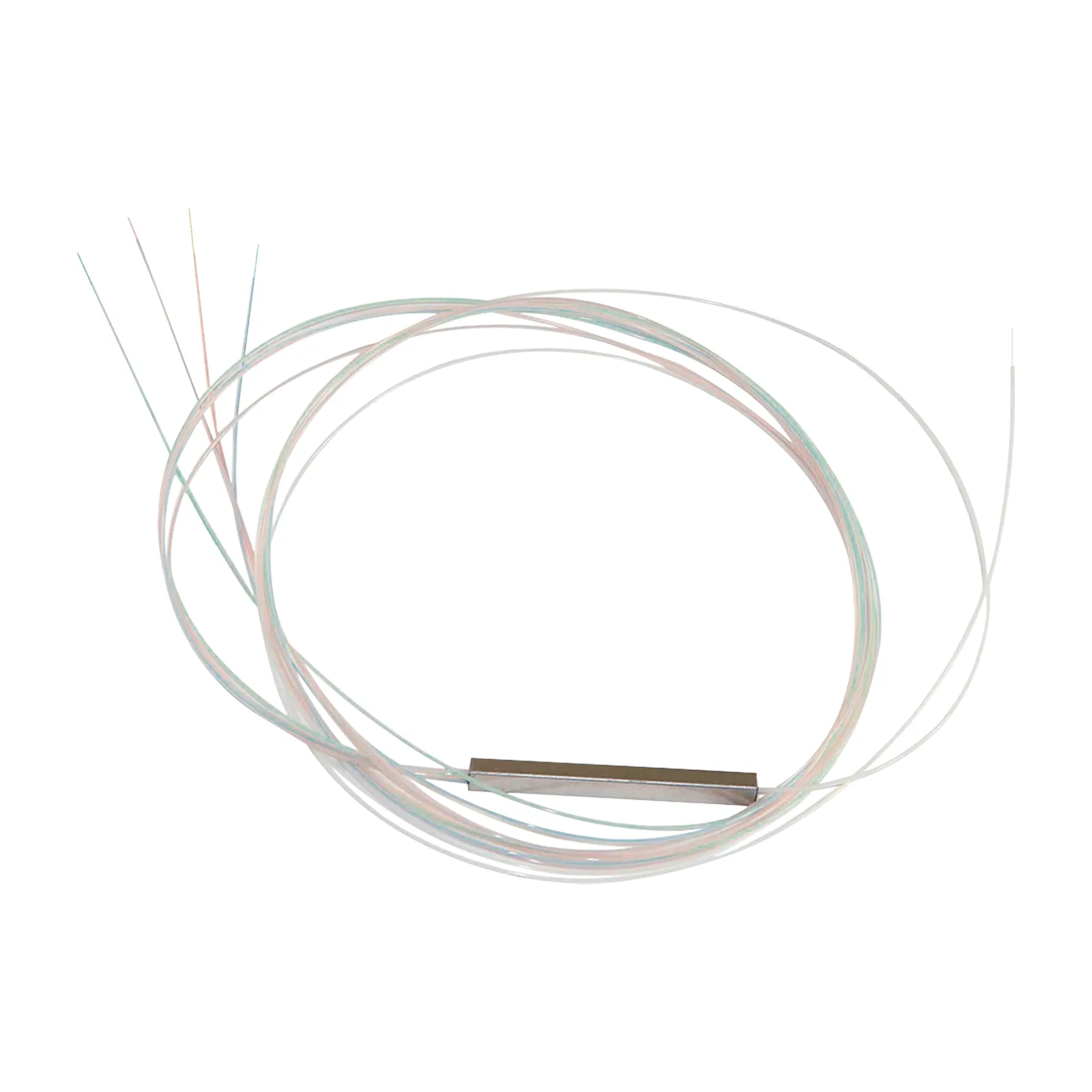 Splitter (Divisor Óptico) Tipo PLC, de 1x4, para Fusión (Sin Conectores)