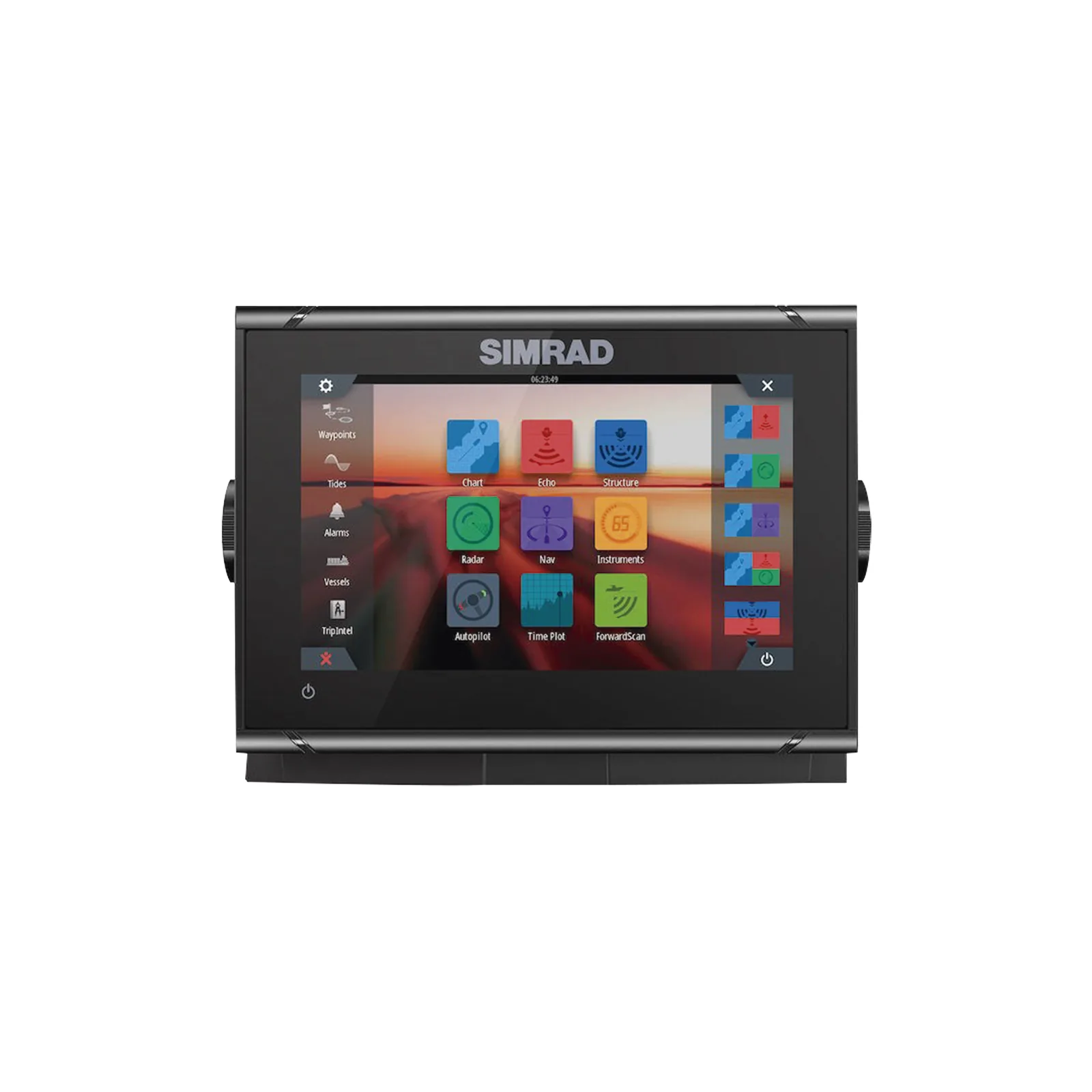 Pantalla Náutica GO7 XSR / GPS Integrado / Sonar y Radar / Pantalla Táctil 7" / Conectividad Inalámbrica / Compatible con NMEA 2000® / SteadySteer™ Autopilot / FishReveal™ Technology