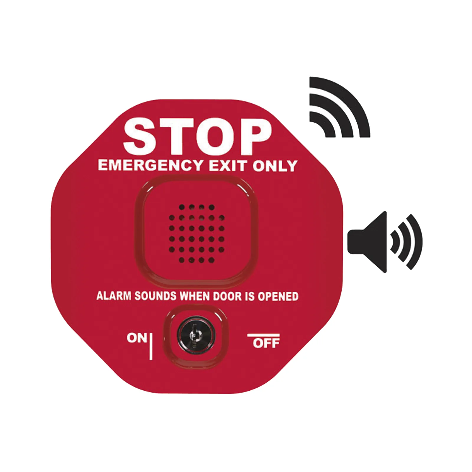 Alarma de puerta multifunción Exit Stopper® inalámbrica