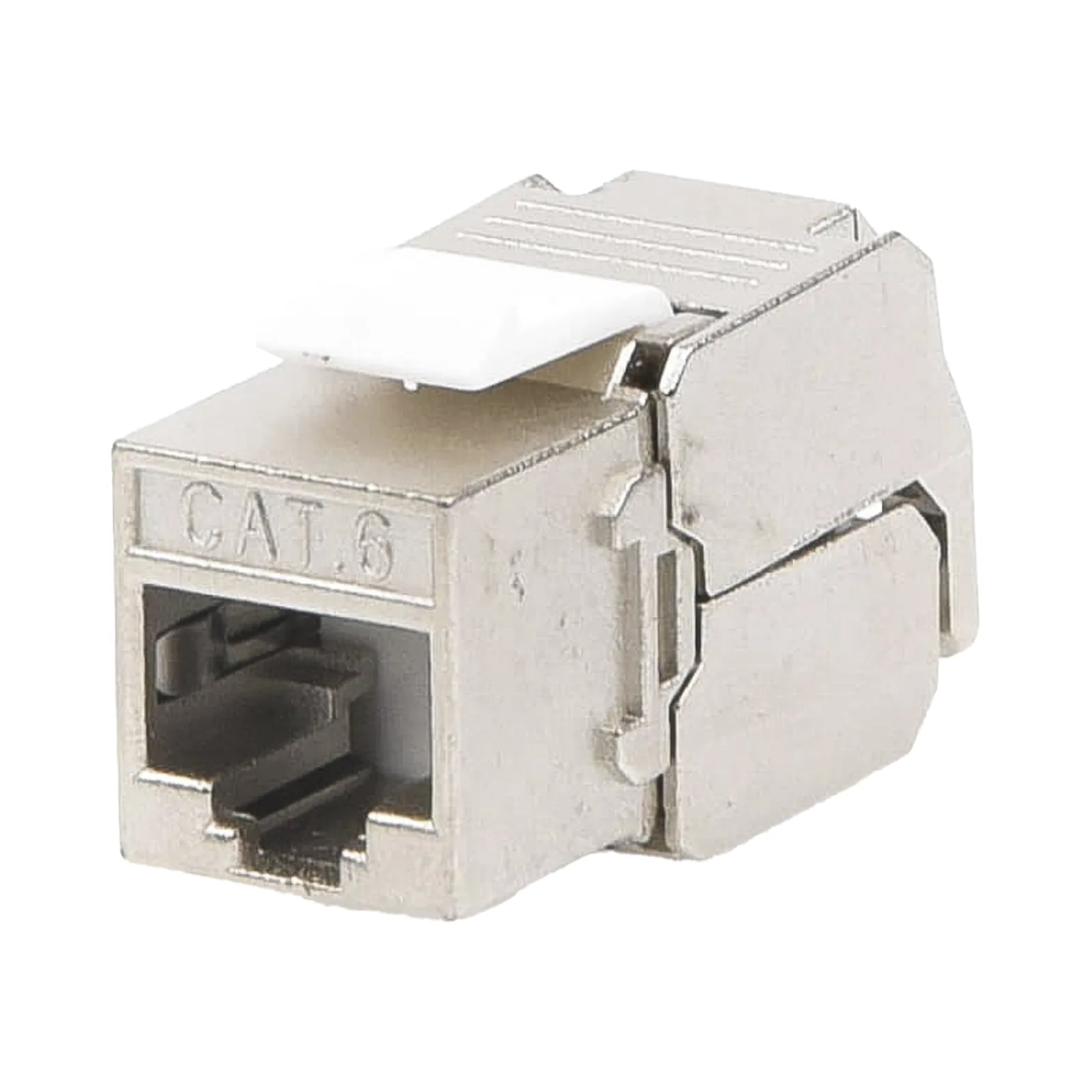 Módulo Jack Keystone Cat6 Blindado (STP) Sin Herramienta (Toolless)