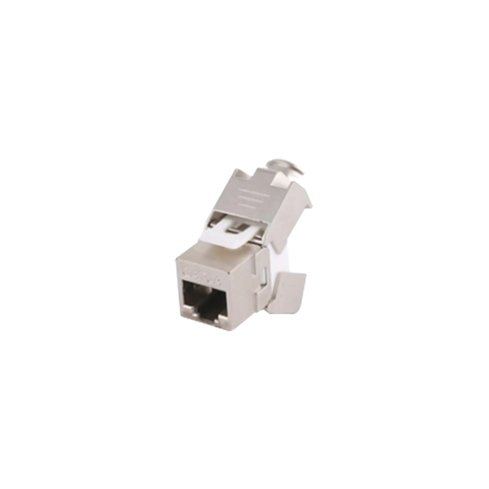 Módulo Jack Keystone Cat6A Blindado (STP) sin Herramienta (Toolless) para Faceplate
