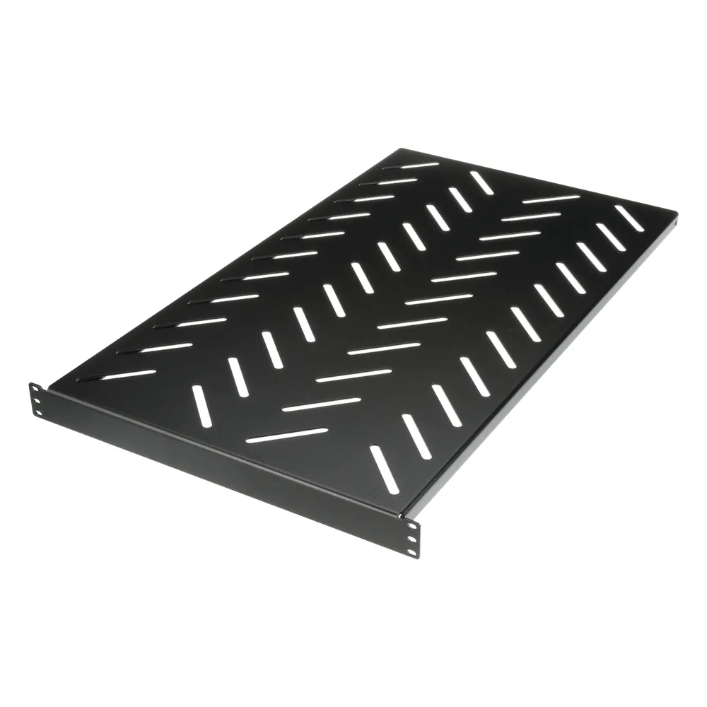 Charola para Soportar Equipos en Rack de 19" de 4 Postes, Profundidad Máxima de 36 in, Capacidad de Carga de 113 kg, 1 UR