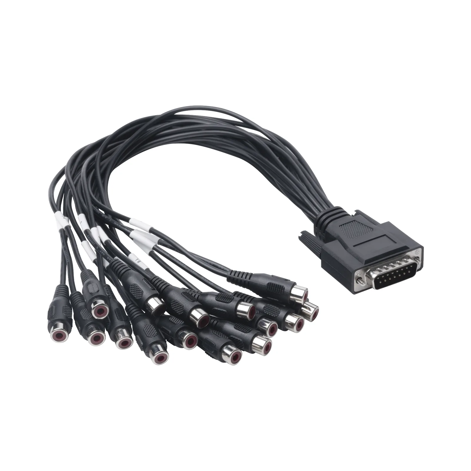 Adaptador de 15 Entradas de Audio para DVR´s epcom y HIKVISION