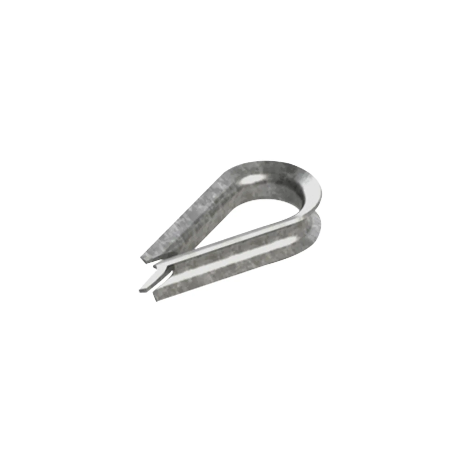 Guardacabos/cuello 3/8" acero electro galvanizado