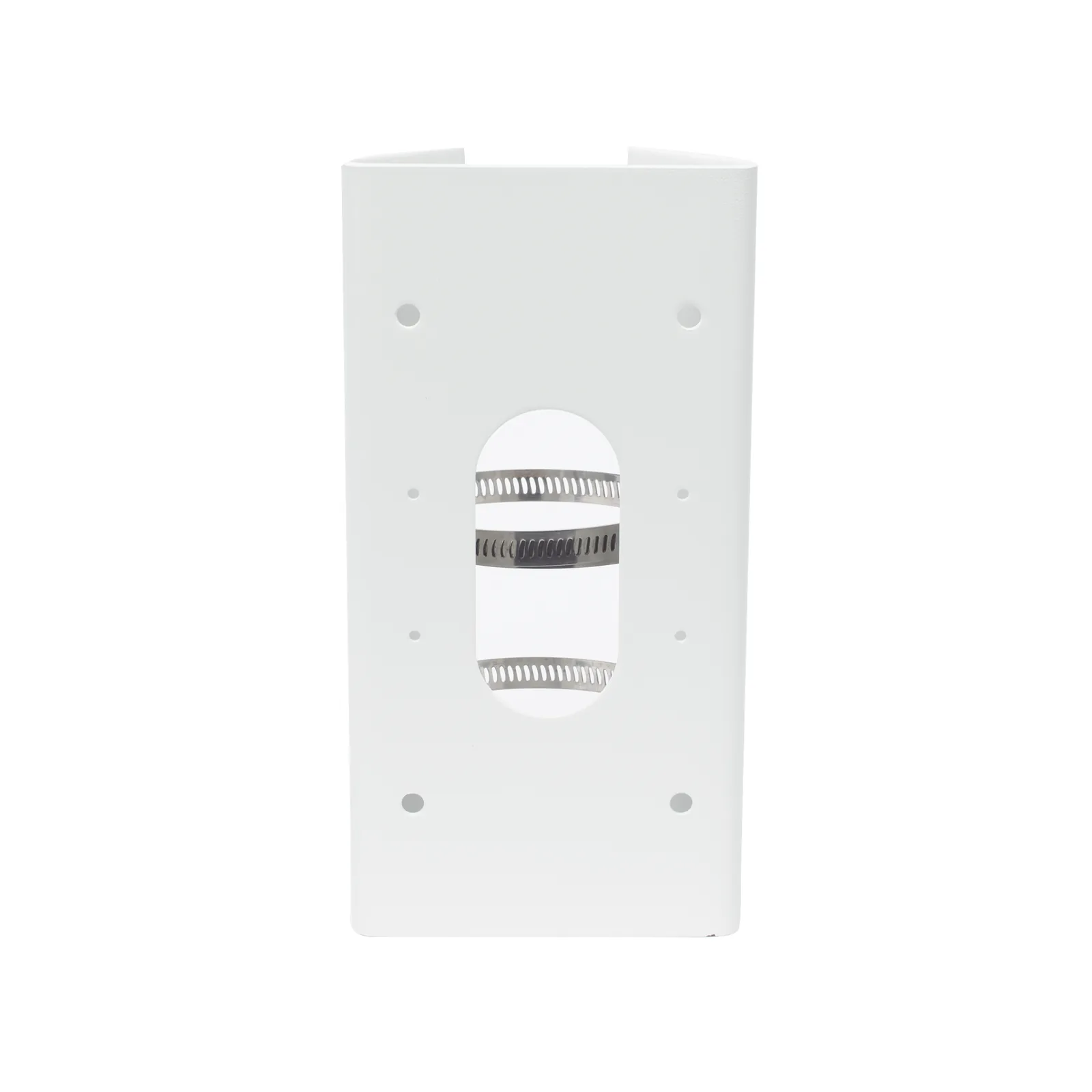 Montaje Vertical para Poste / Material de Acero Inoxidable