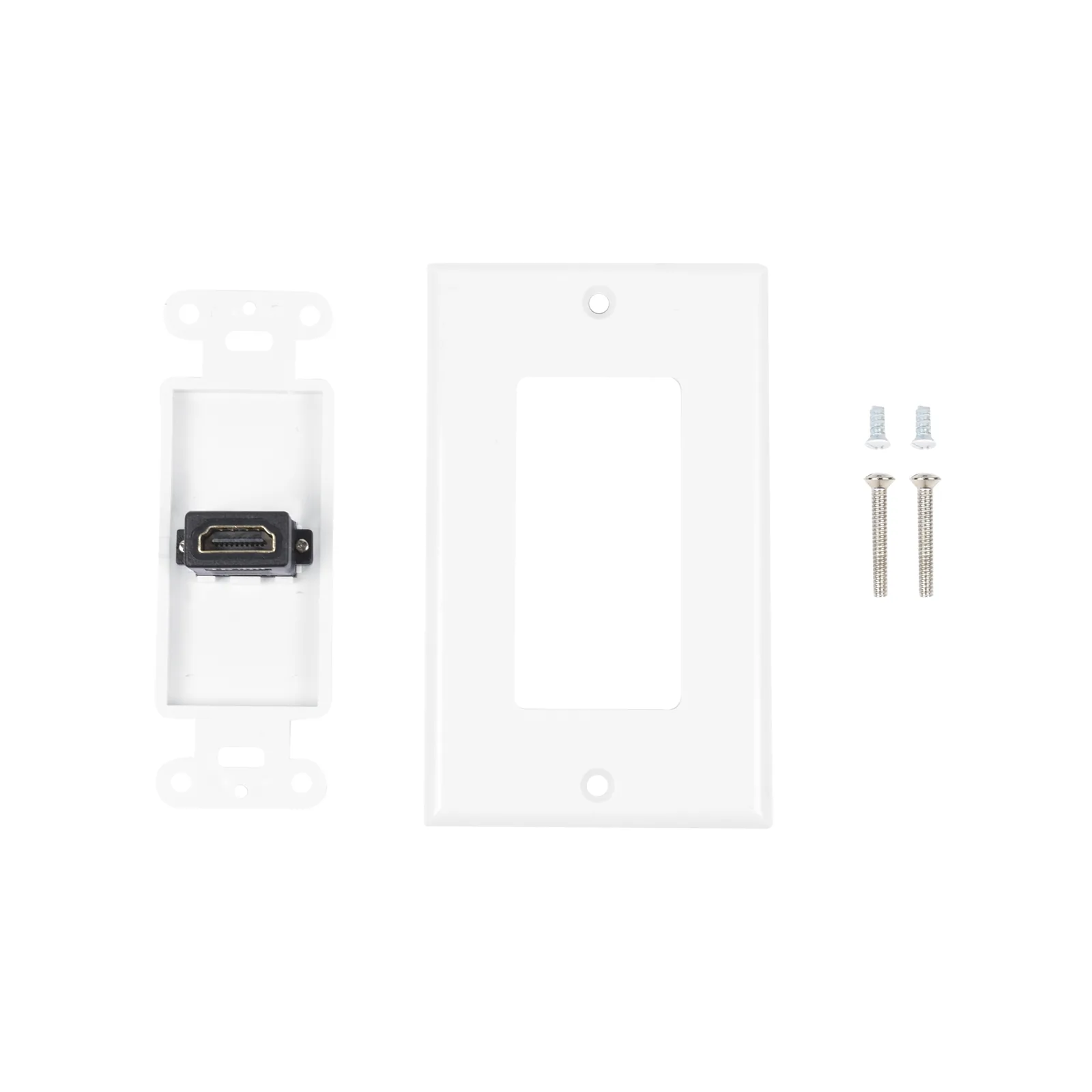 Placa de Pared 1 Puerto HDMI Hembra a Hembra
