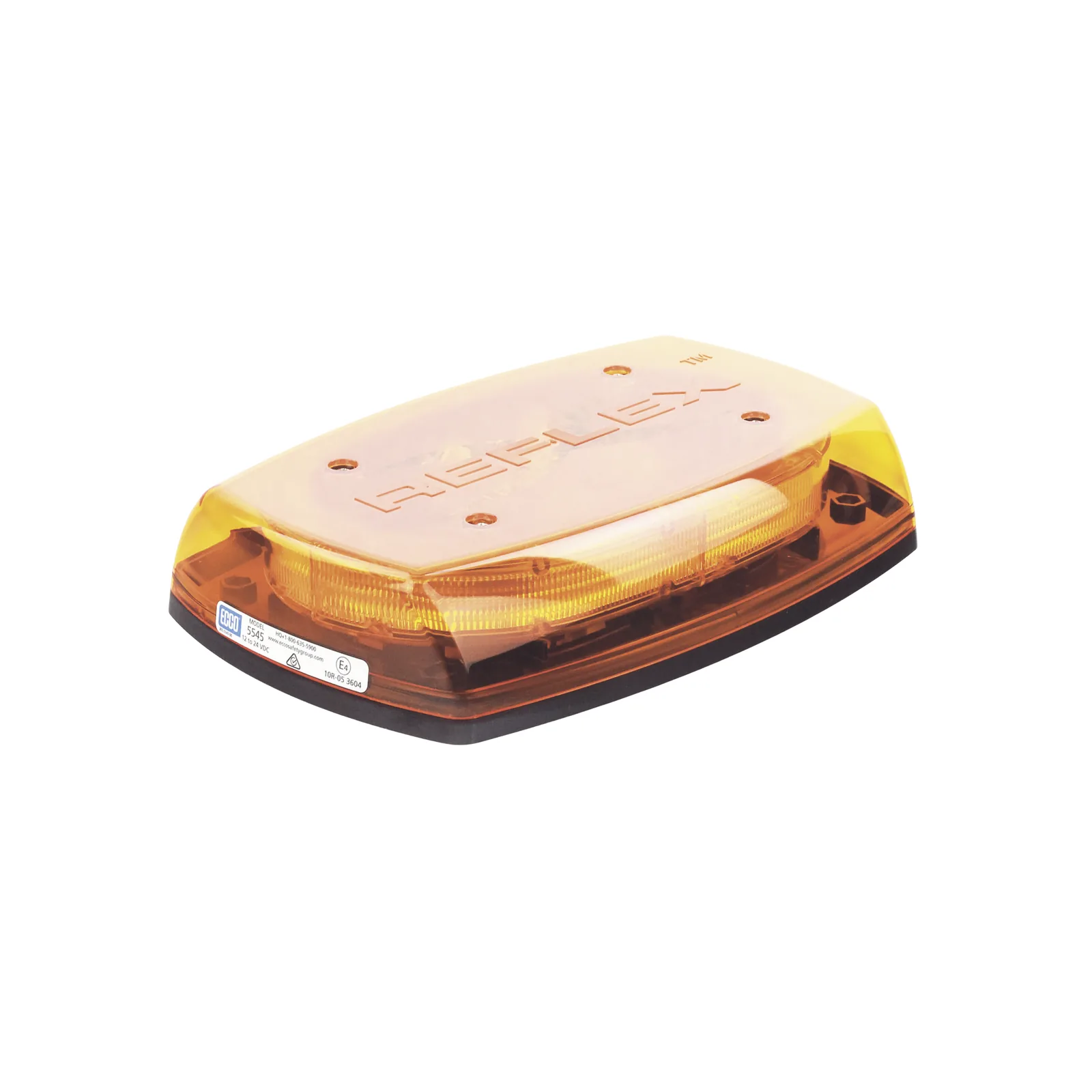 Micro Barra de Luces Ultra Brillante, color domo ambar, LED ámbar, Ideal para Seguridad Privada