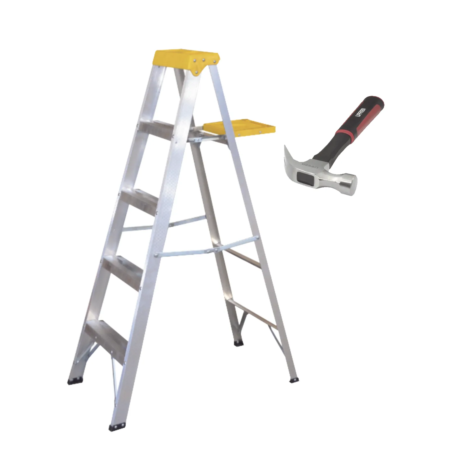Escalera y Martillo Ideales para el Hogar