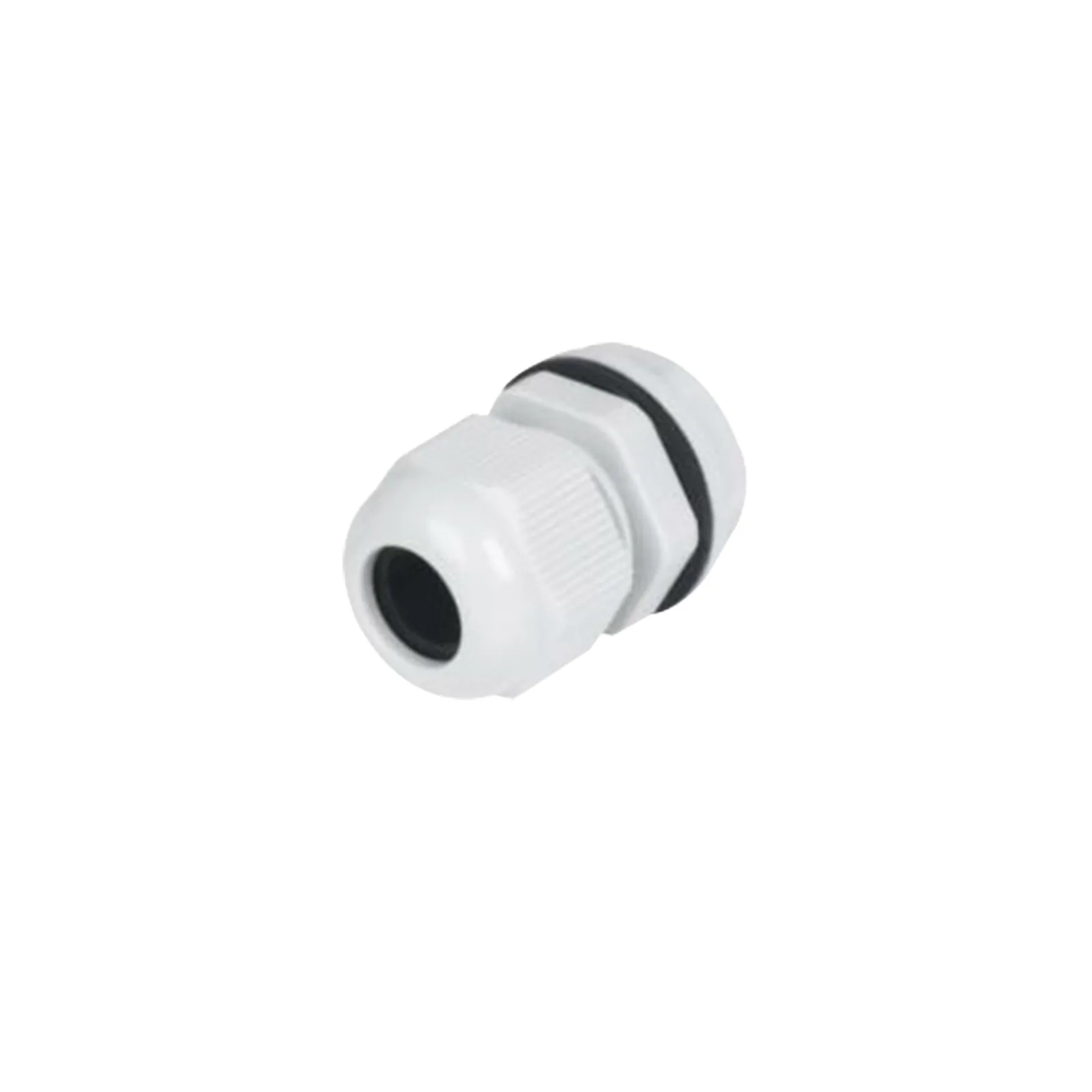 Conector Plástico Tipo Glándula para Cable de 16-20 mm de Diámetro.