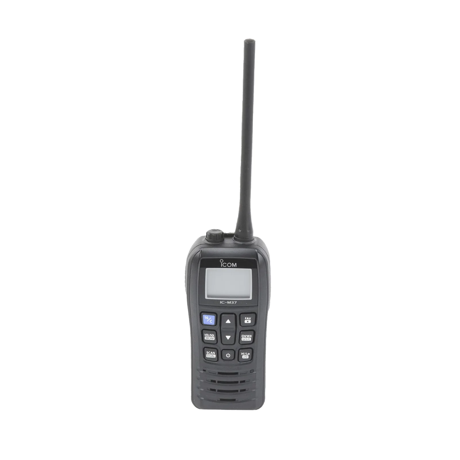Radio Marina VHF / 6W Potencia Transmisión / IP57 Submersible 1m 30min / Flotación con Alarma / 156-163 MHz / Dualwatch-Triwatch