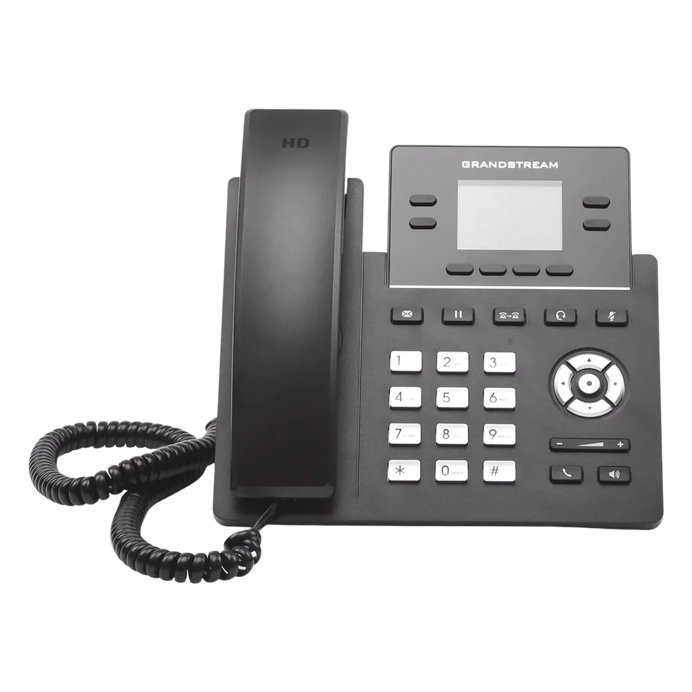 Teléfono IP Wi-Fi, Grado Operador, 4 líneas SIP con 2 cuentas, pantalla a color 2.4", codec Opus, IPV4/IPV6 con gestión en la nube GDMS
