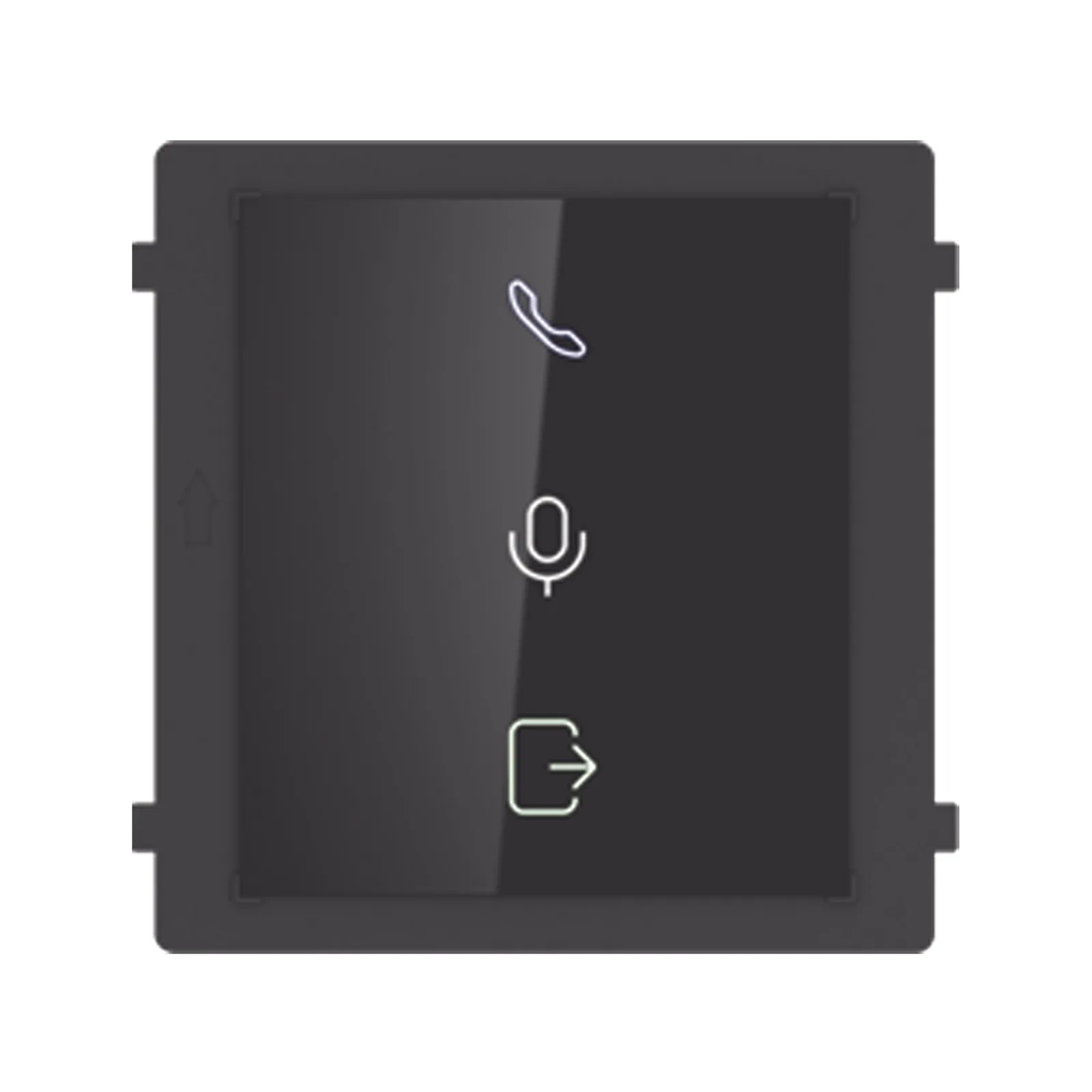 Modulo para Indicar Recepción de Llamada / Apertura de Puerta o Audio Bidireccional en Videoportero IP Modular