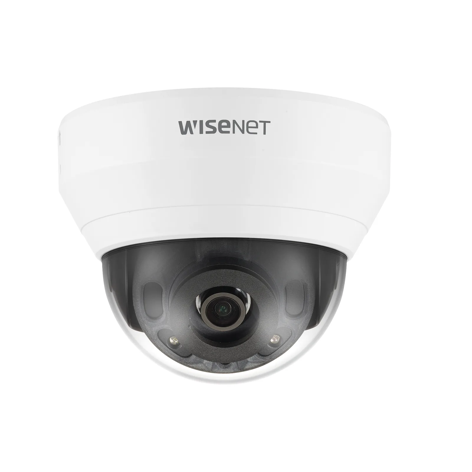 Cámara IP Tipo Domo Interior 2 Megapíxel / Lente 4mm / IR 20M / WDR 120db / H.265 & WiseStream / Micrófono Interconstruido