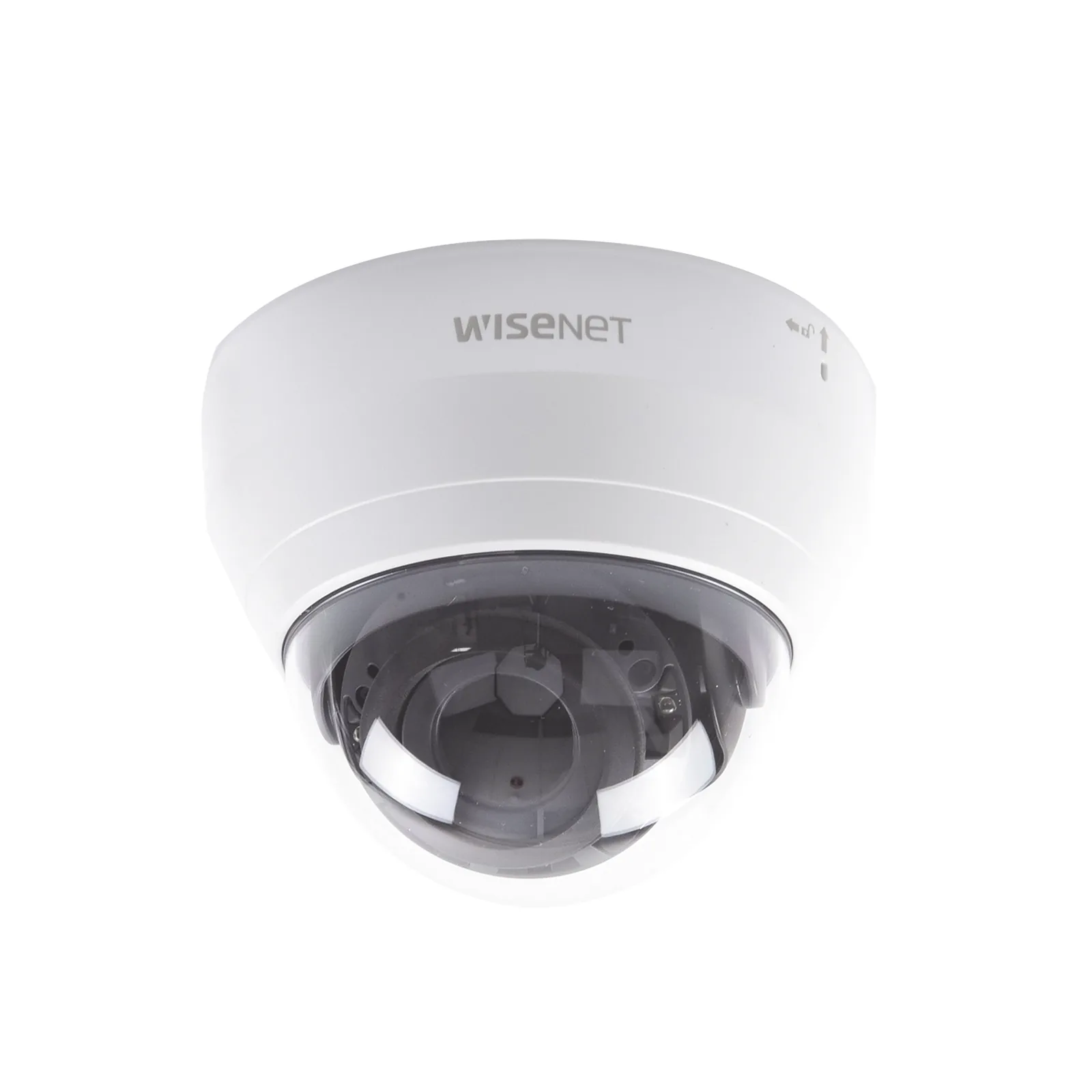 Cámara IP Tipo Domo Interior 2 Megapíxel / Lente Varifocal 3.2-10mm / IR 20M / WDR 120db / H.265 & WiseStream / Micrófono Interconstruido