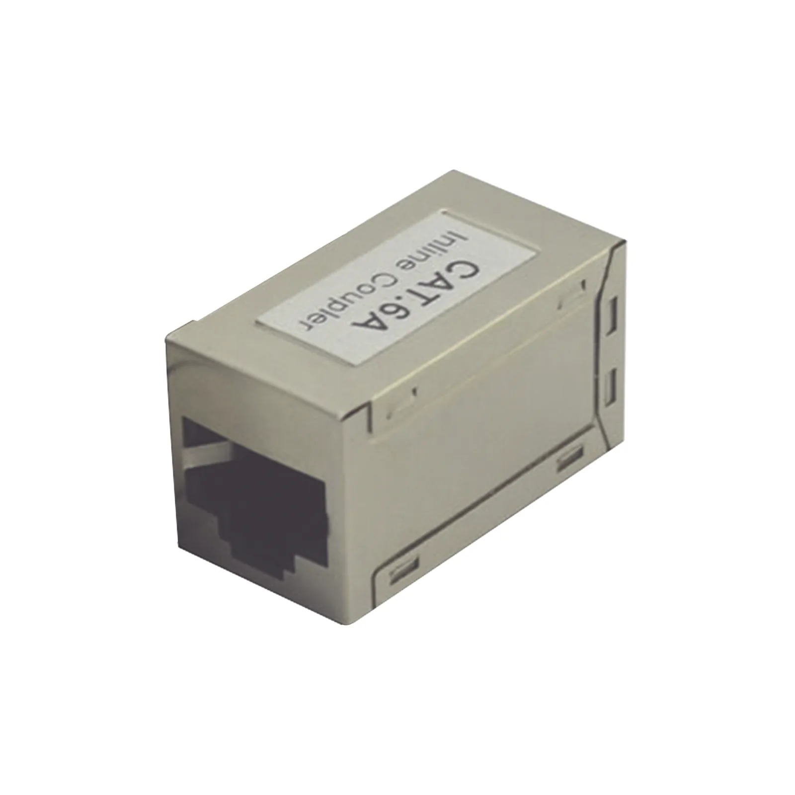 Acoplador STP Cat6A Hembra RJ45 a RJ45 Hembra