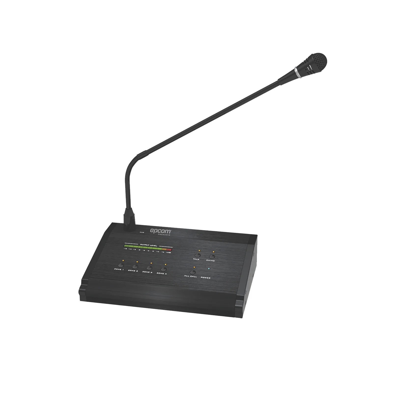 Micrófono a Distancia de 4 Zonas para Sistema de Voceo SF4240MP | No compatible con SF4240UC o SF2240UC