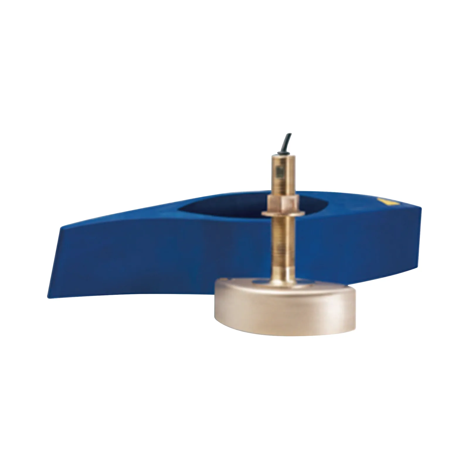 Sensor de Profundidad y Temperatura B258 / 1 kW RMS / Frecuencias Duales 50-200 kHz / Rango de Profundidad 500 m / Bronce / Instalación Thru-Hull / Compatible con Ecosonda BSM-1