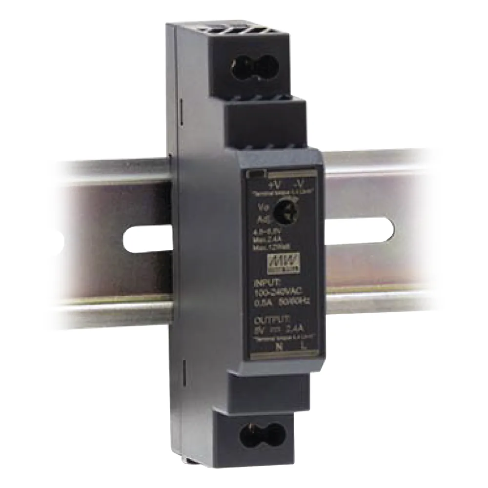 Fuente de Poder Industrial Ultra Delgada Riel Din 12Vcc, 15W
