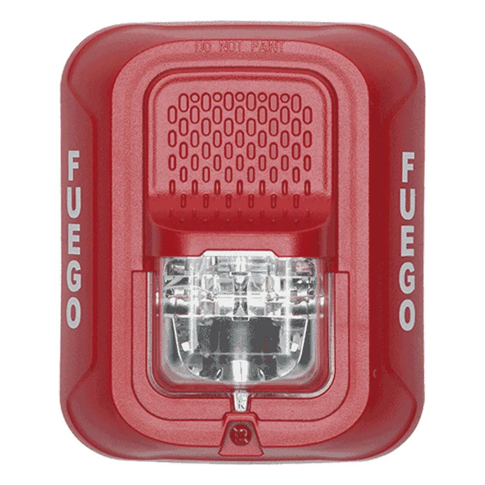 Lámpara Estroboscópica para Montaje en Pared, Color Rojo, Nivel de Candelas Seleccionable, Nuevo Diseño Moderno y Elegante y Menor Consumo de Corriente