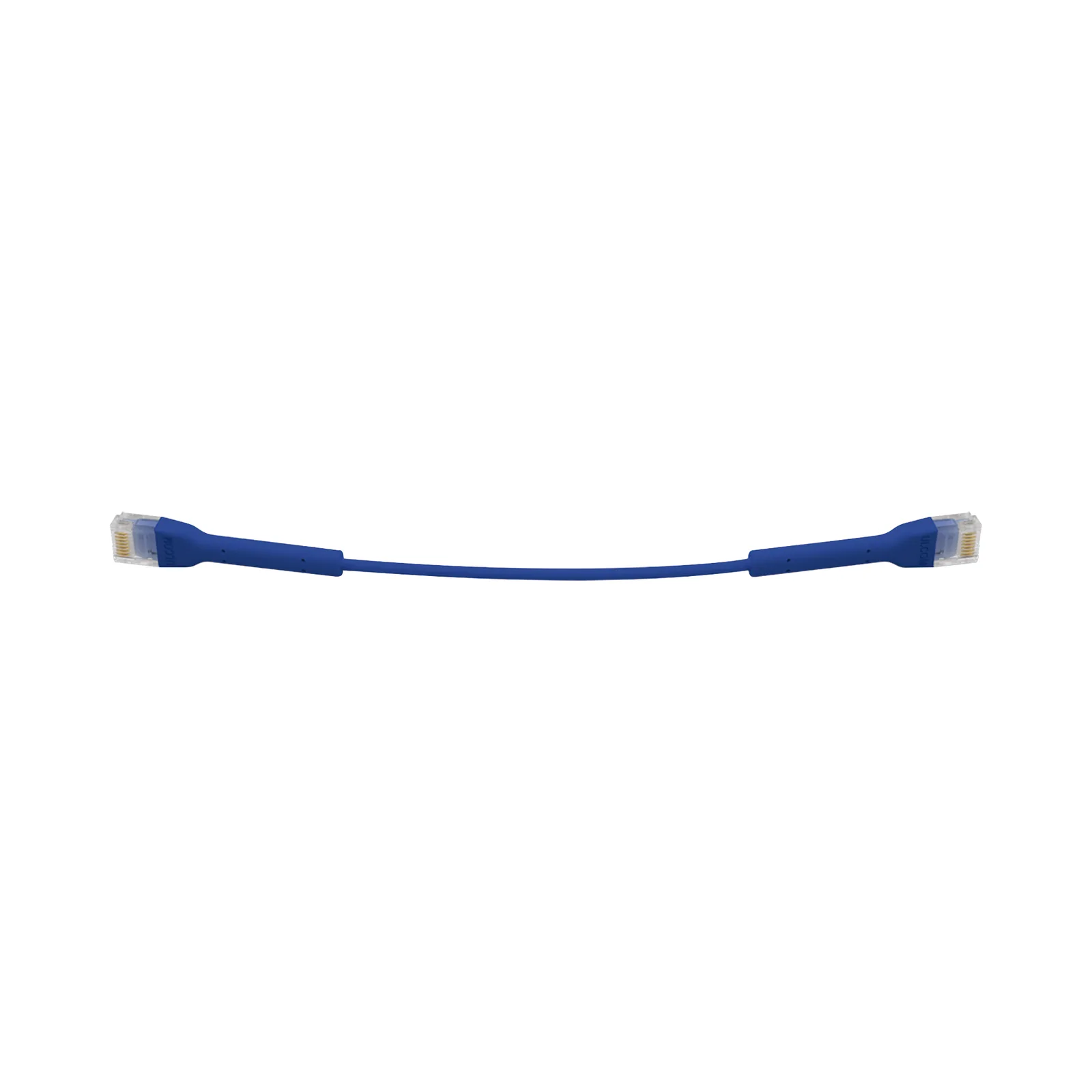 UniFi Ethernet Patch Cable Cat6 de 22 cm (8.66 pulgadas), Color Azul