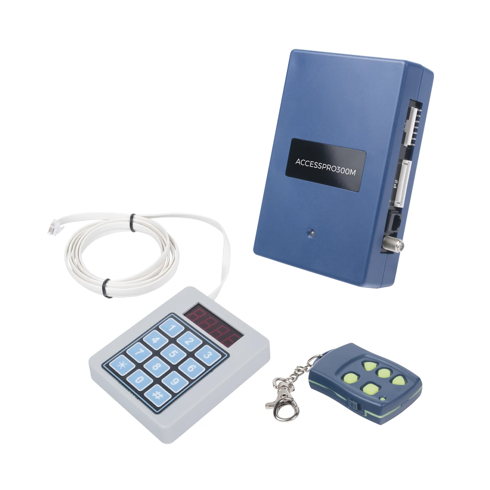 Receptor Inalambrico Universal Administrable por Software, Hasta 1600 controles de usuarios, compatible con Barreras y Motores de puertas