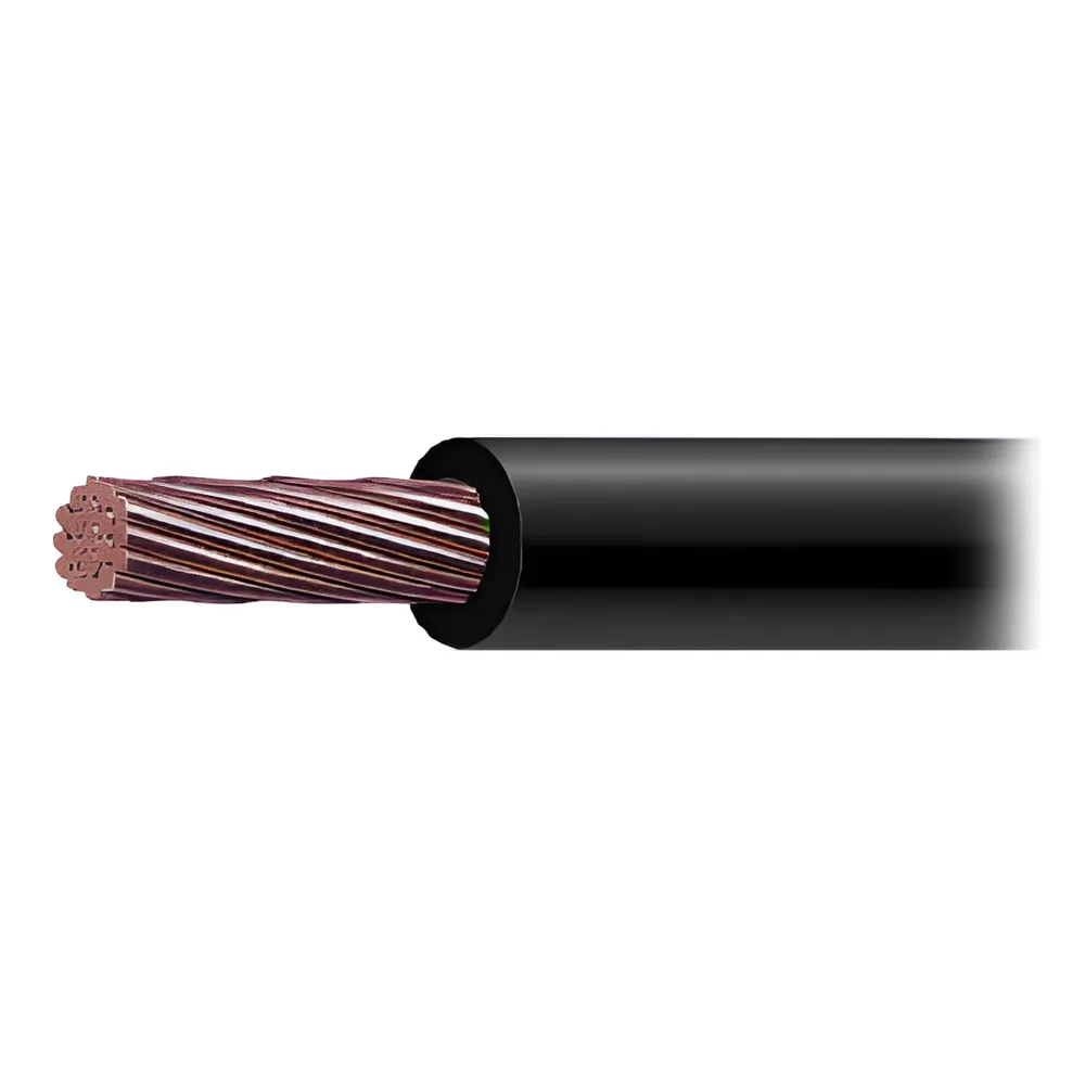 Cable THW-LS / Calibre 2/0 AWG / 19 Hilos / Color Negro / Venta por Metro