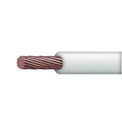 Cable THW-LS / Calibre 8 AWG / 19 Hilos / Color Blanco / Bobina 100 m (328 ft)