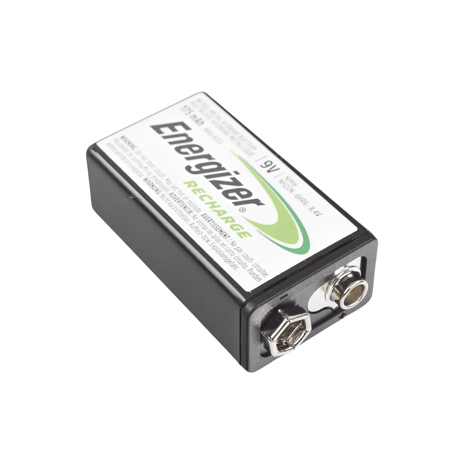 Ni- MH Batería recargable 9V / 175 mAh