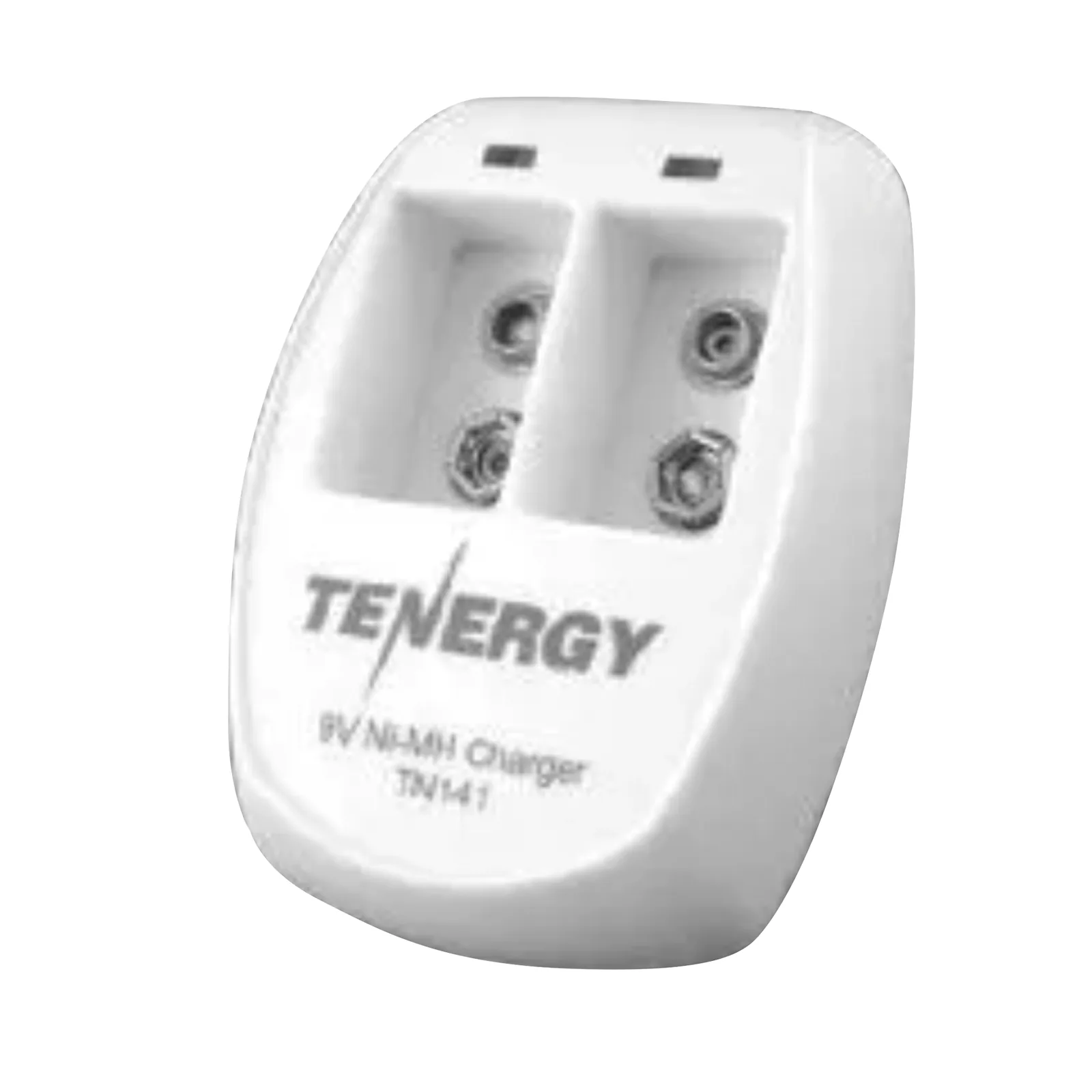 Cargador rápido de 2 compartimientos para baterías Ni-MH; Aplicable en baterías de 9 V
