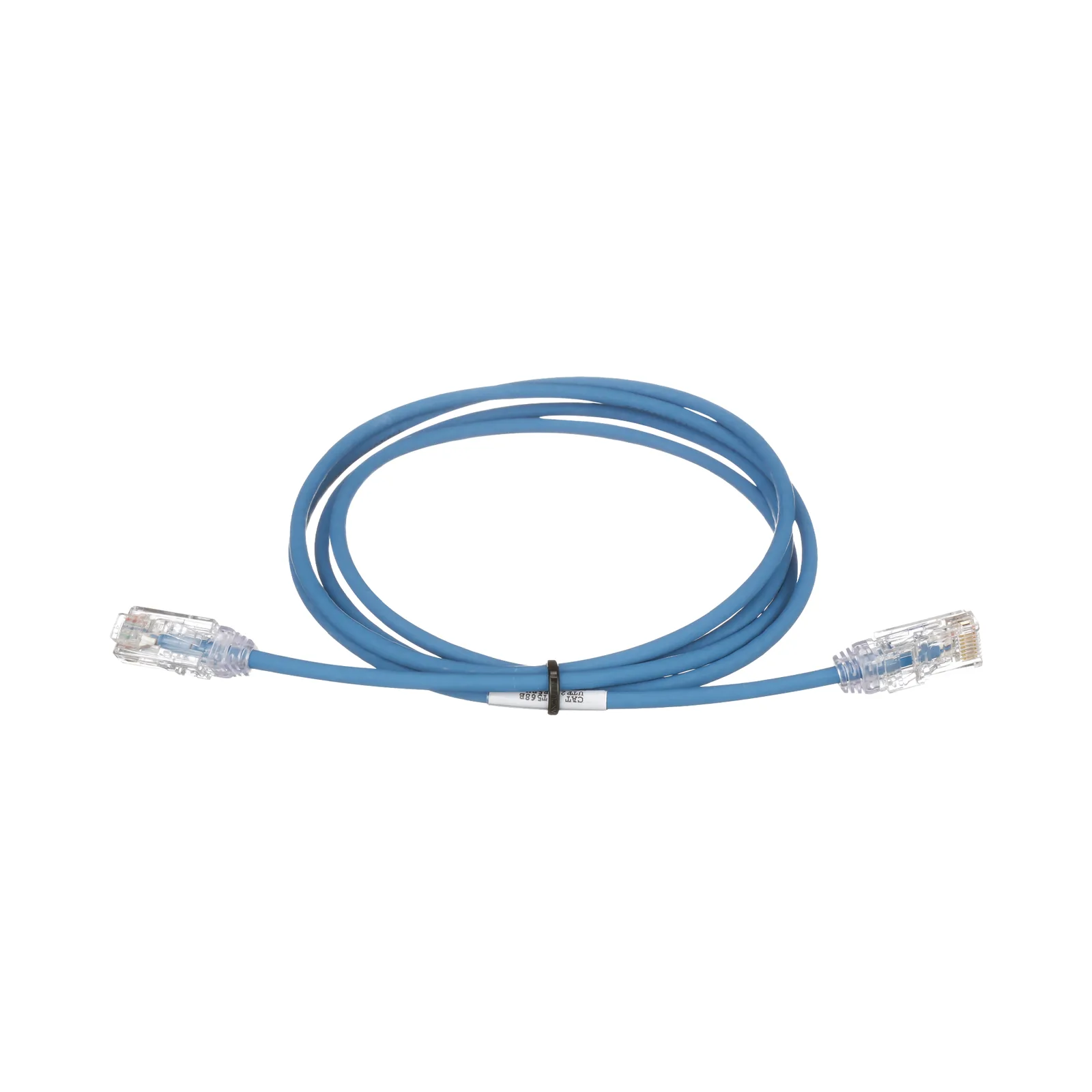 Cable de Parcheo TX6, UTP Cat6, Diámetro Reducido (28AWG), Color Azul, 4.57 Metros (15 Pies)