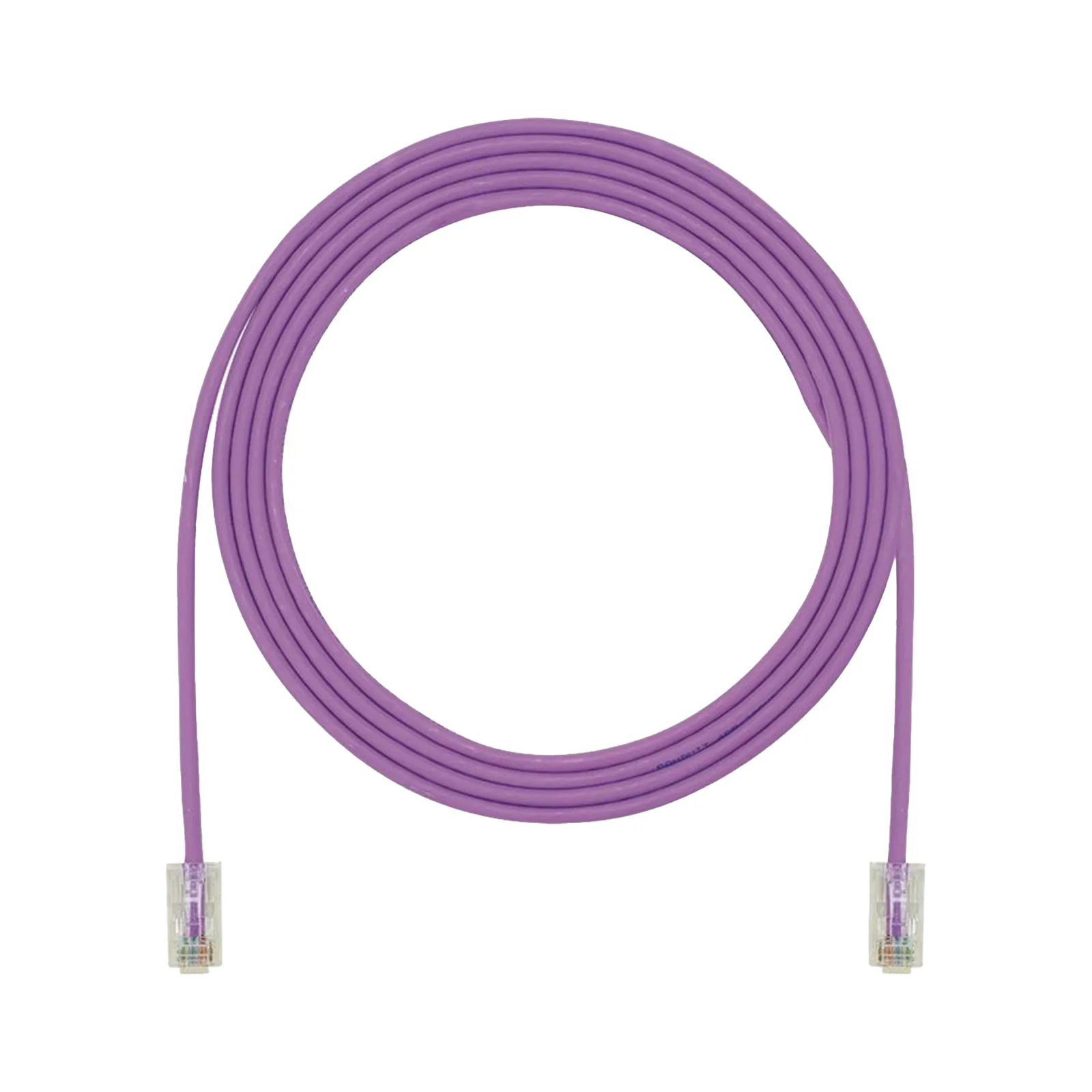 Cable de Parcheo UTP, Cat6A, 24 AWG, CM, Color Violeta, 4.57 Metros (15 Pies)