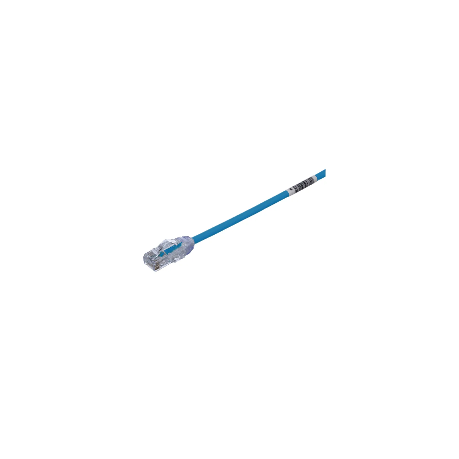 Cable de Parcheo UTP Cat6A, CM/LSZH, Diámetro Reducido (28AWG), Color Azul, 9.14 Metros (30 Pies)