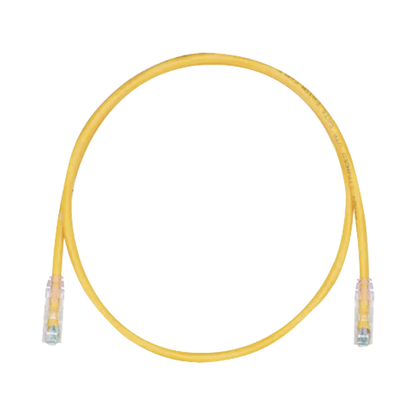 Cable de Parcheo TX6, UTP Cat6, 24 AWG, CM, Color Amarillo, 3.05 Metros (10 Pies)