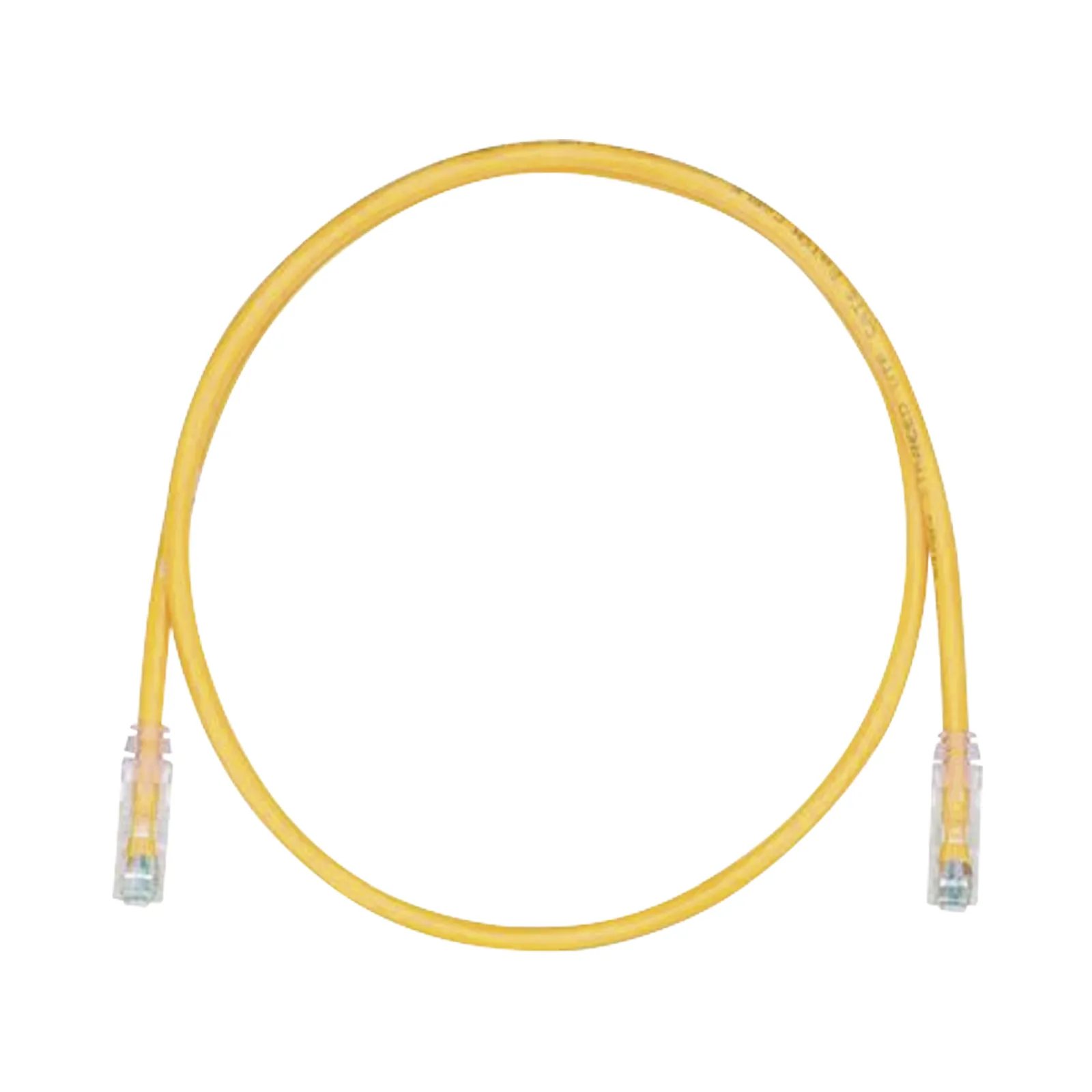 Cable de Parcheo TX6, UTP Cat6, 24 AWG, CM, Color Amarillo, 0.91 Metros (3 Pies)