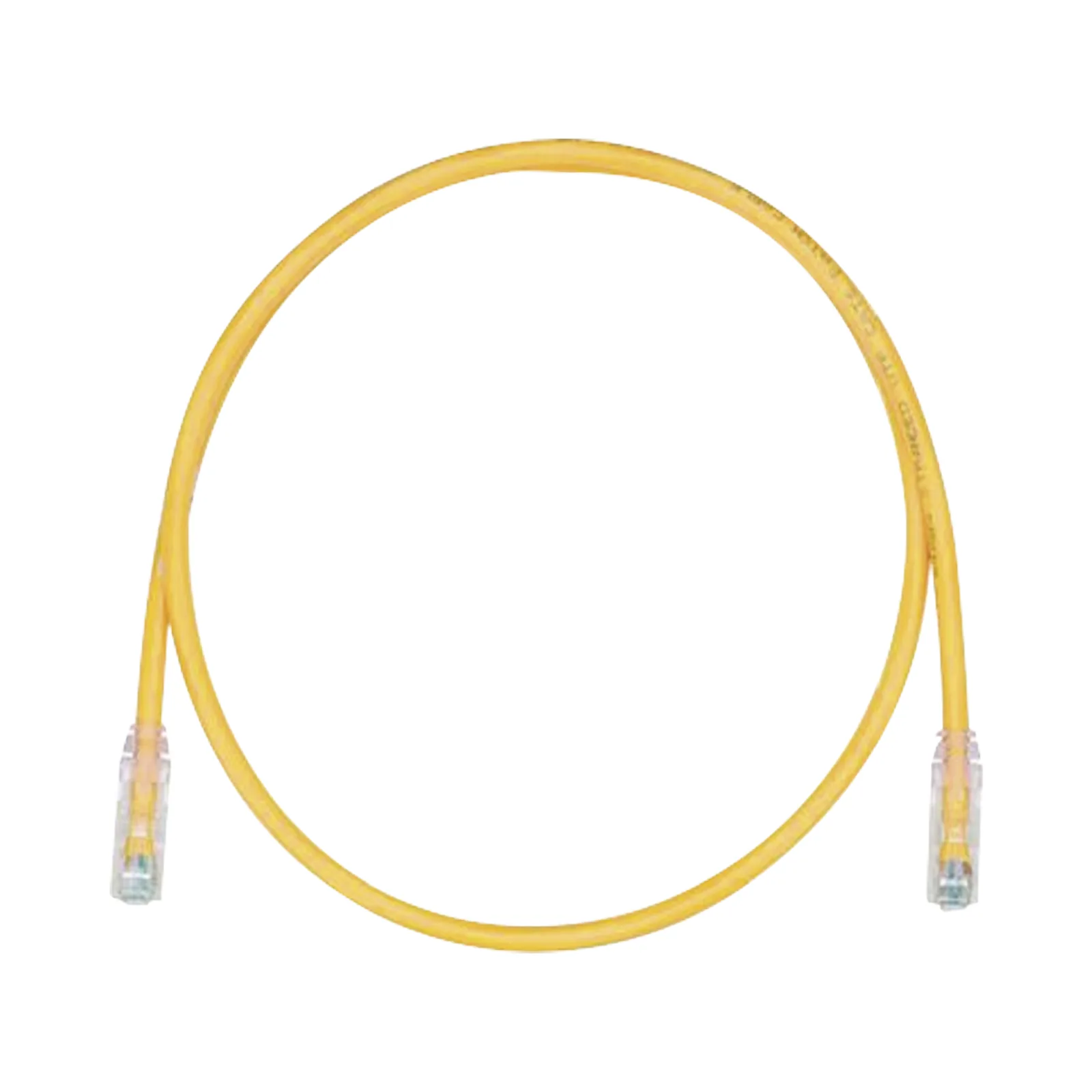 Cable de Parcheo TX6, UTP Cat6, 24 AWG, CM, Color Amarillo, 1.52 Metros (5 Pies)