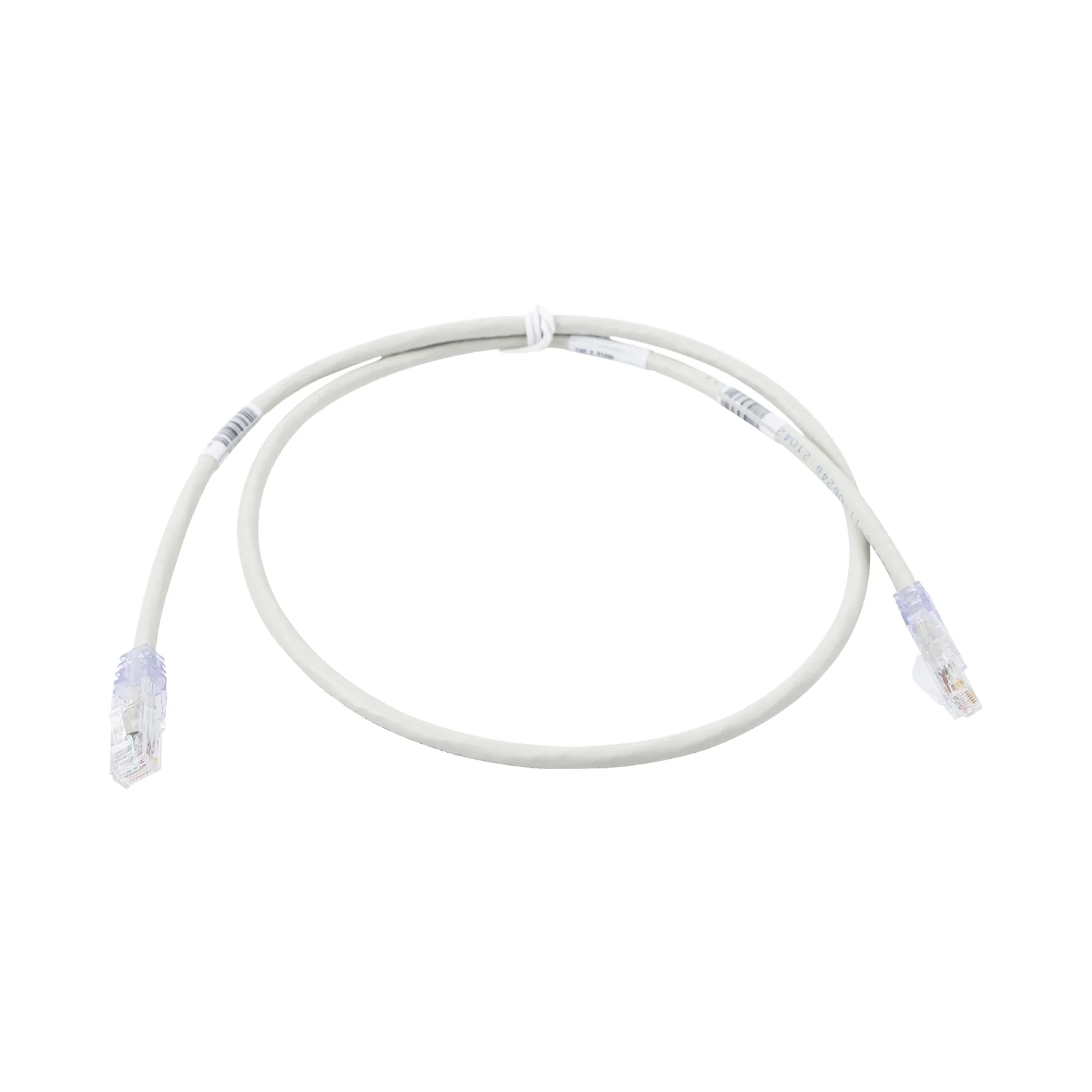 Cable de Parcheo TX6, UTP Cat6, 24 AWG, CM, Color Gris, 2.13 Metros (7 Pies)