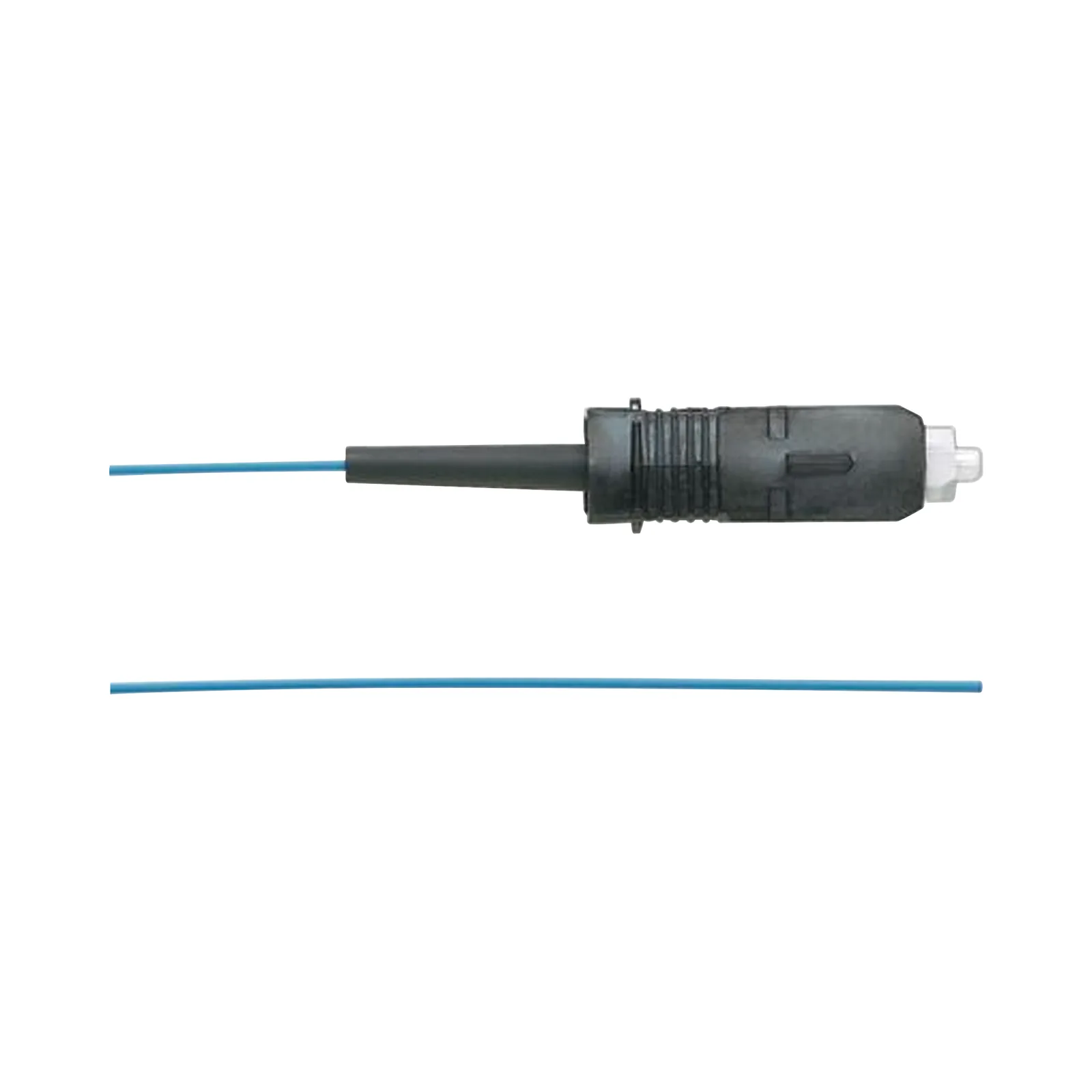 Pigtail de Fibra Óptica SC Simplex, Multimodo OM3 50/125, 900um, Color Aqua, 1 Metro (3.28 Pies)